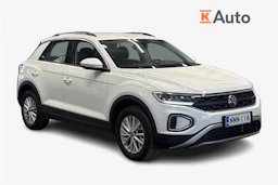 valkoinen Volkswagen T-Roc 2024 kuva 1.