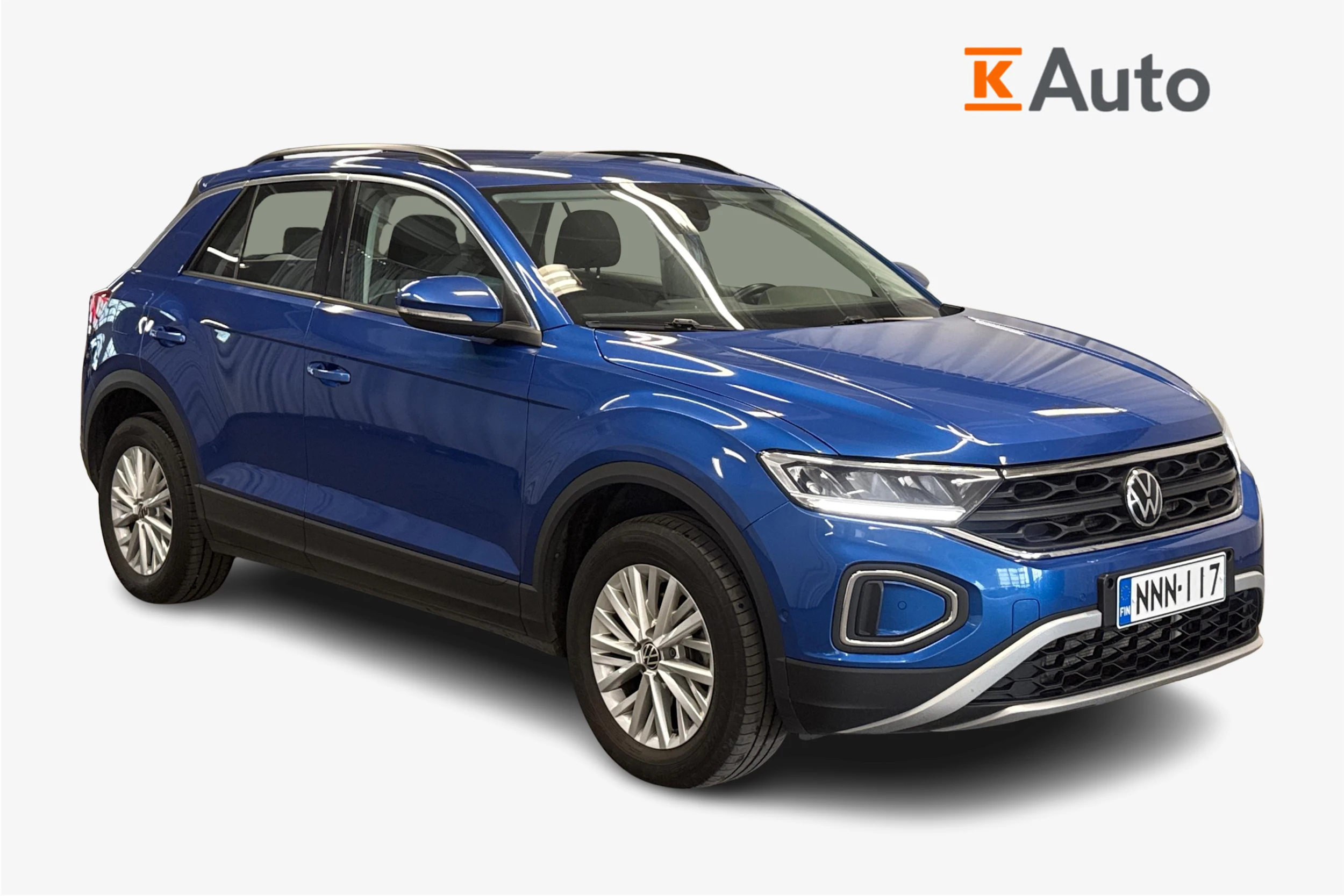 sininen Volkswagen T-Roc 2024 kuva 1.
