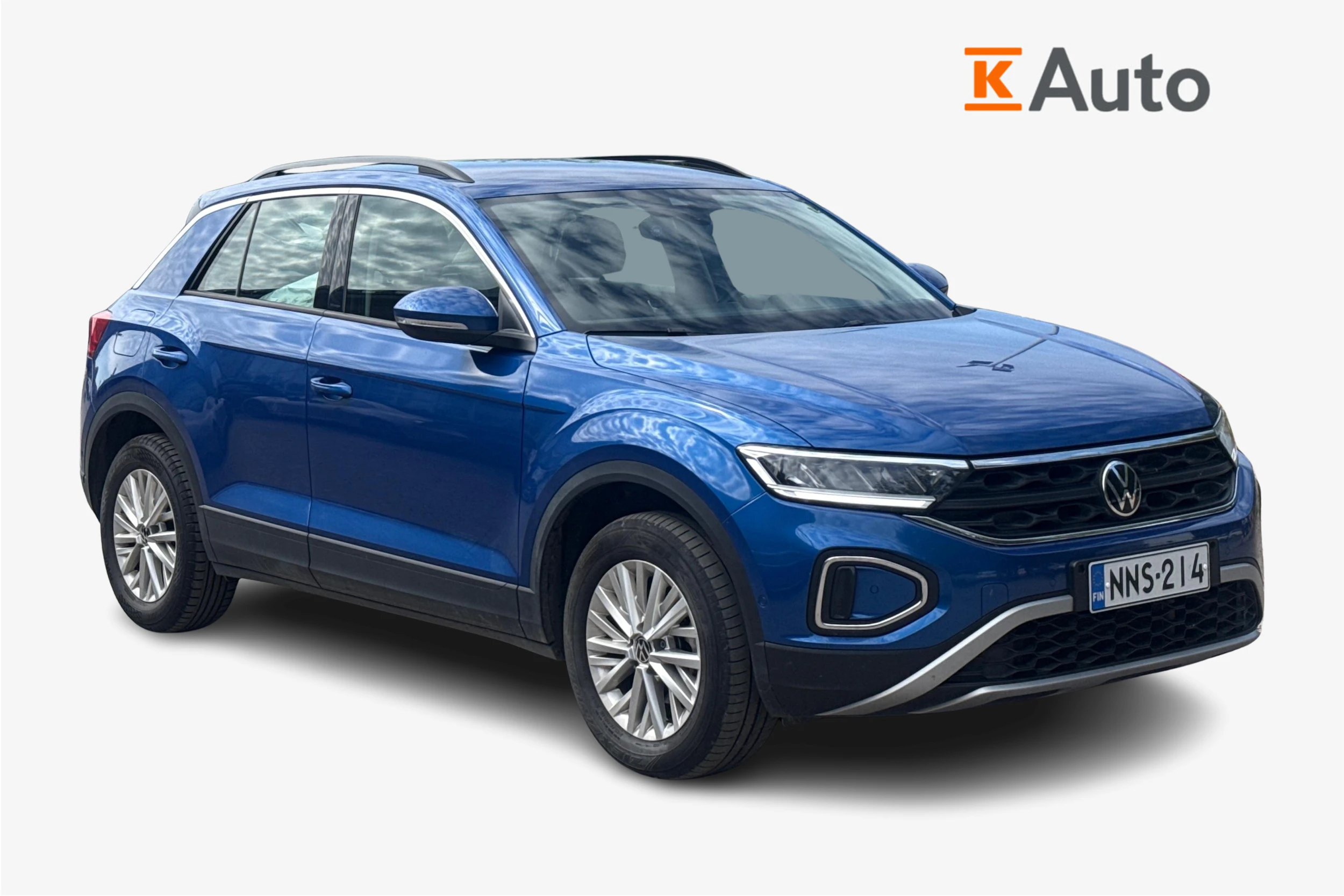 sininen Volkswagen T-Roc 2024 kuva 1.