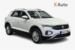valkoinen Volkswagen T-Roc 2024 kuva 1.