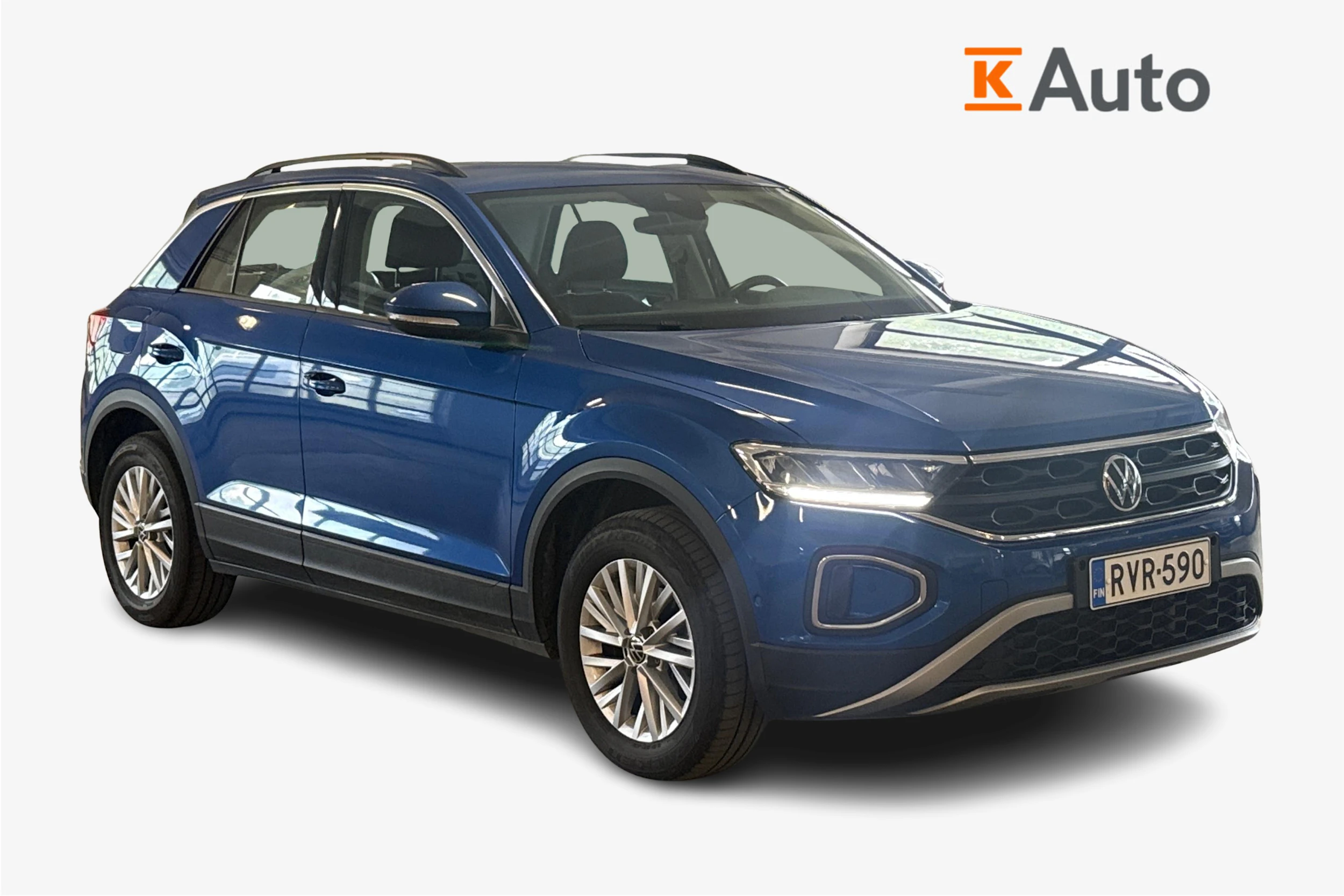 sininen Volkswagen T-Roc 2024 kuva 1.