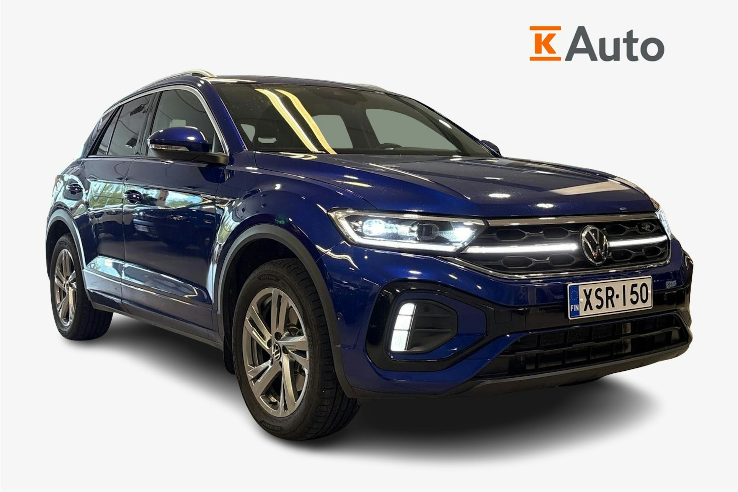 sininen Volkswagen T-Roc 2024 kuva 1.