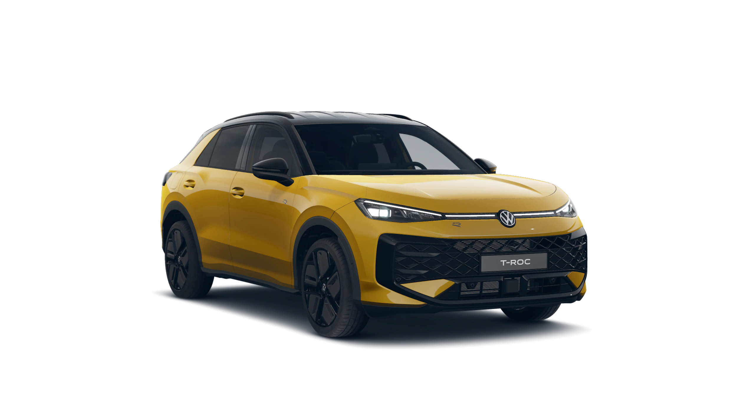 Canary Yellow -normaaliväri Black -normaaliväri Volkswagen T-Roc 2026 kuva 1.