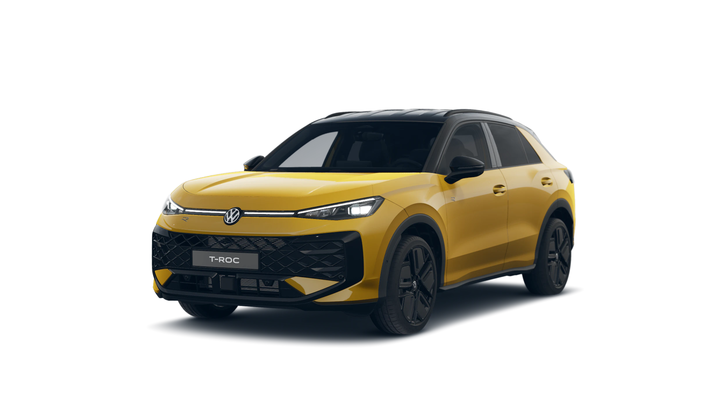 Canary Yellow -normaaliväri Black -normaaliväri Volkswagen T-Roc 2026 kuva 3.