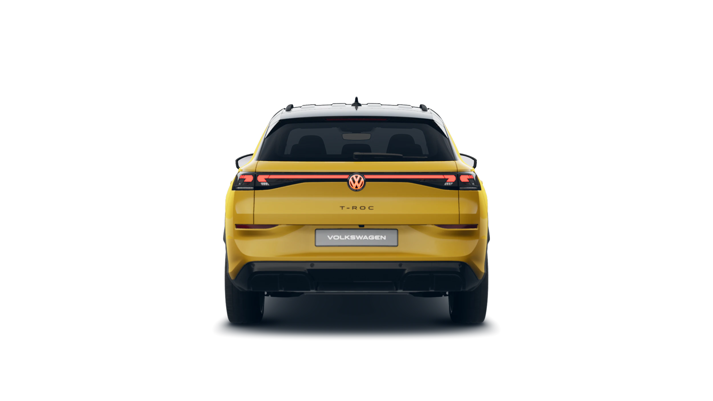 Canary Yellow -normaaliväri Black -normaaliväri Volkswagen T-Roc 2026 kuva 6.