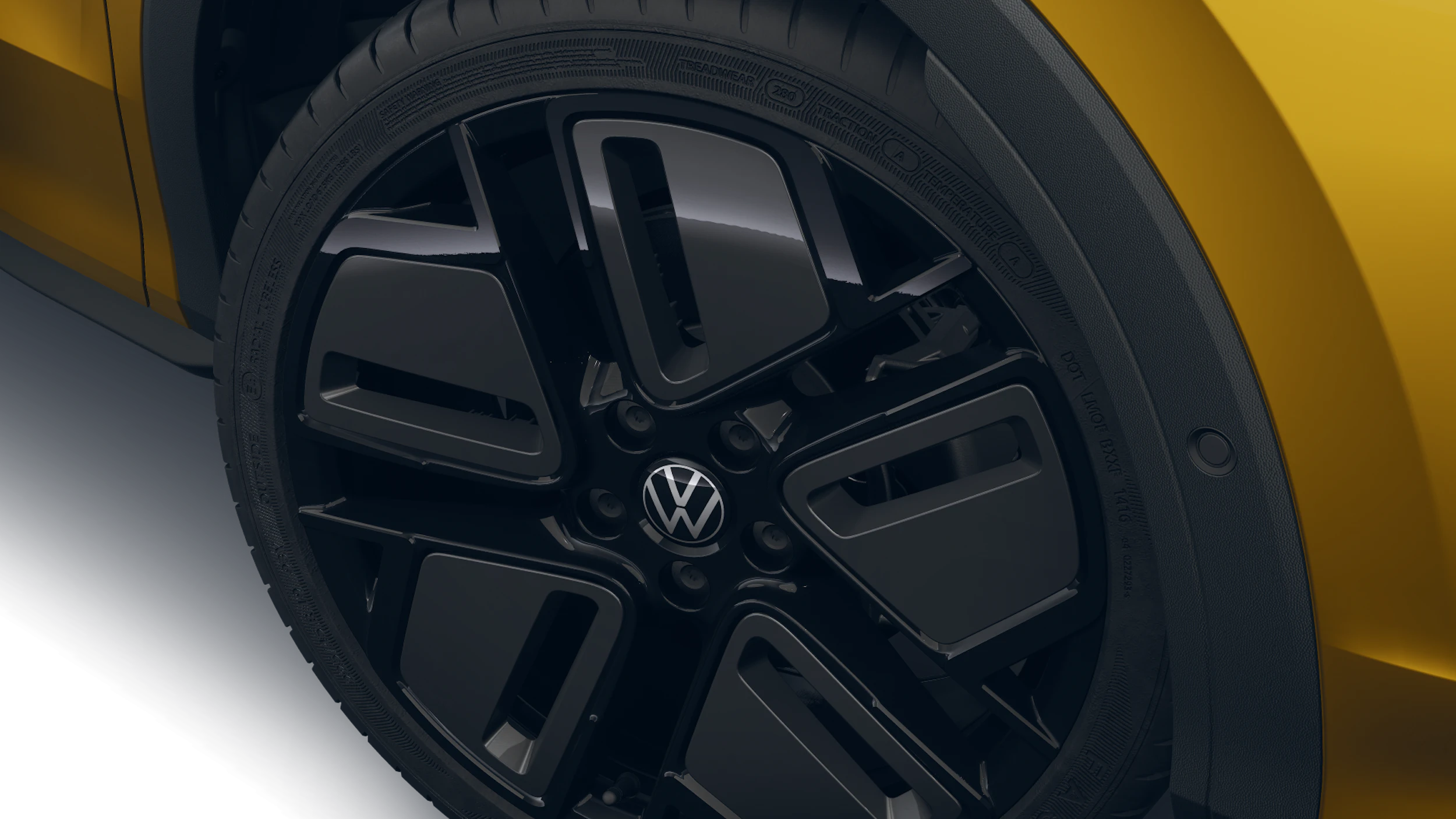 Canary Yellow -normaaliväri Black -normaaliväri Volkswagen T-Roc 2026 kuva 9.