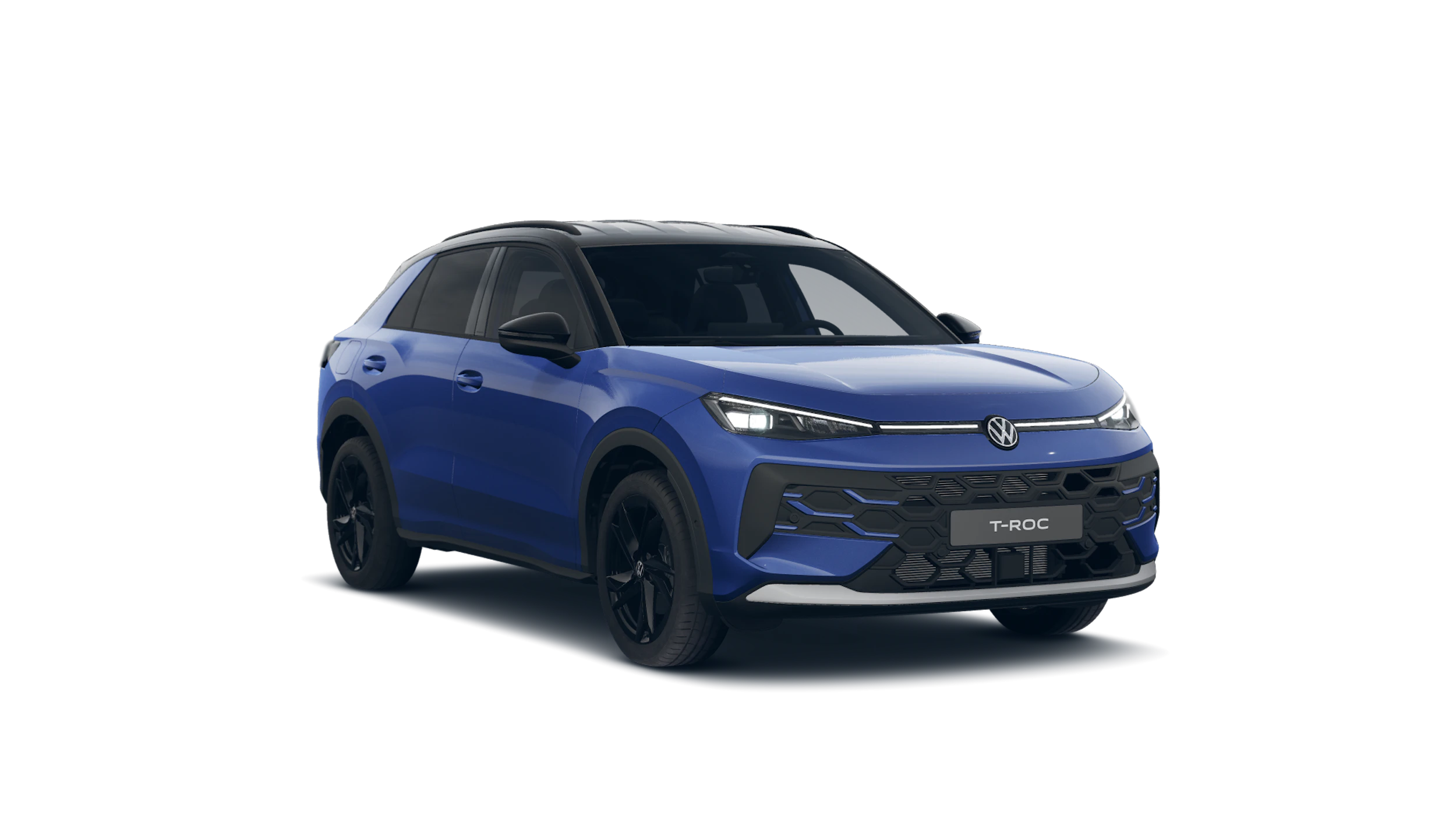 Celestial Blue -metalliväri Black -normaaliväri Volkswagen T-Roc 2026 kuva 1.