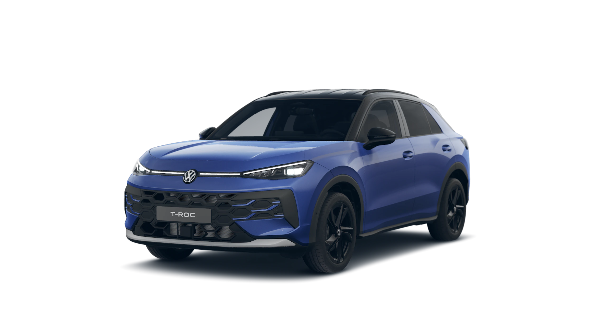 Celestial Blue -metalliväri Black -normaaliväri Volkswagen T-Roc 2026 kuva 3.