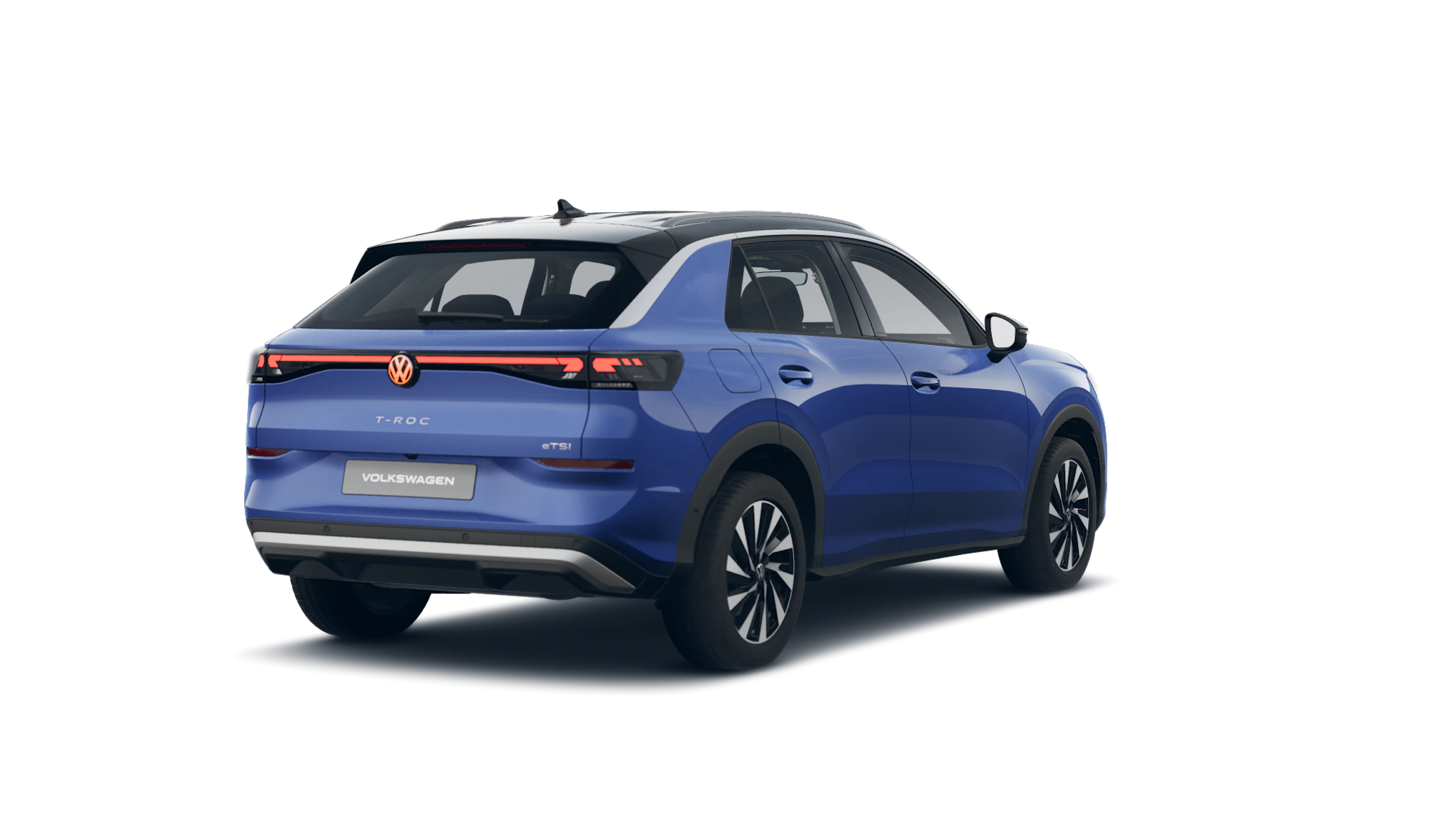 Celestial Blue -metalliväri Black -normaaliväri Volkswagen T-Roc 2026 kuva 7.