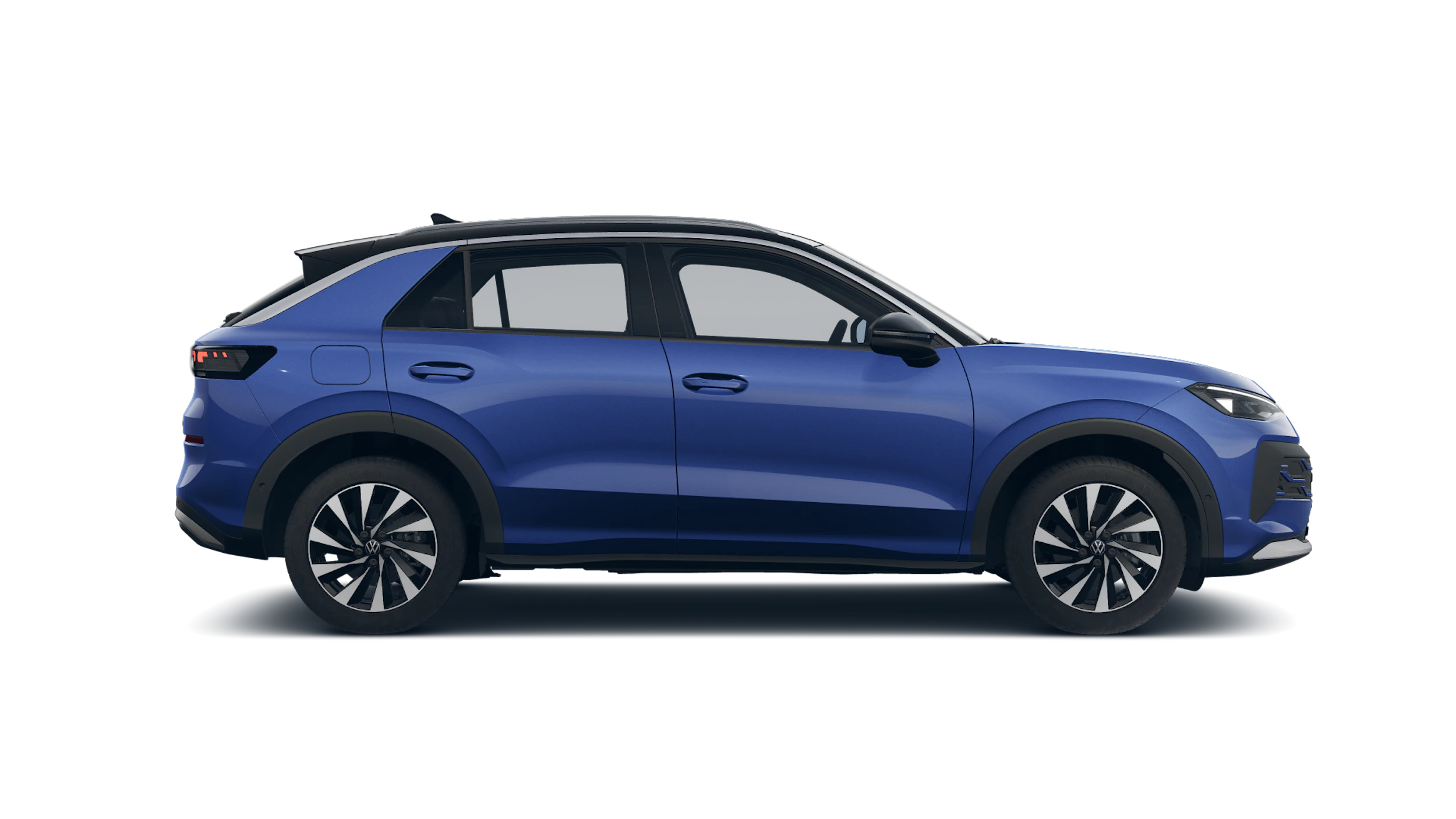 Celestial Blue -metalliväri Black -normaaliväri Volkswagen T-Roc 2026 kuva 8.
