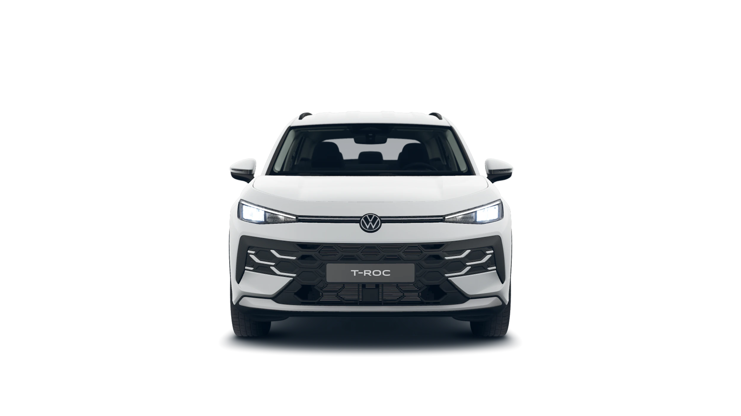 Pure White -normaaliväri Volkswagen T-Roc 2026 kuva 2.