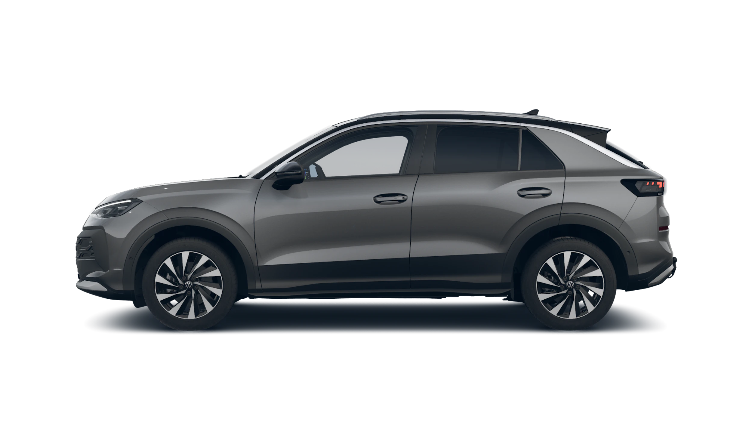 Wolf Grey -metalliväri Black -normaaliväri Volkswagen T-Roc 2026 kuva 4.