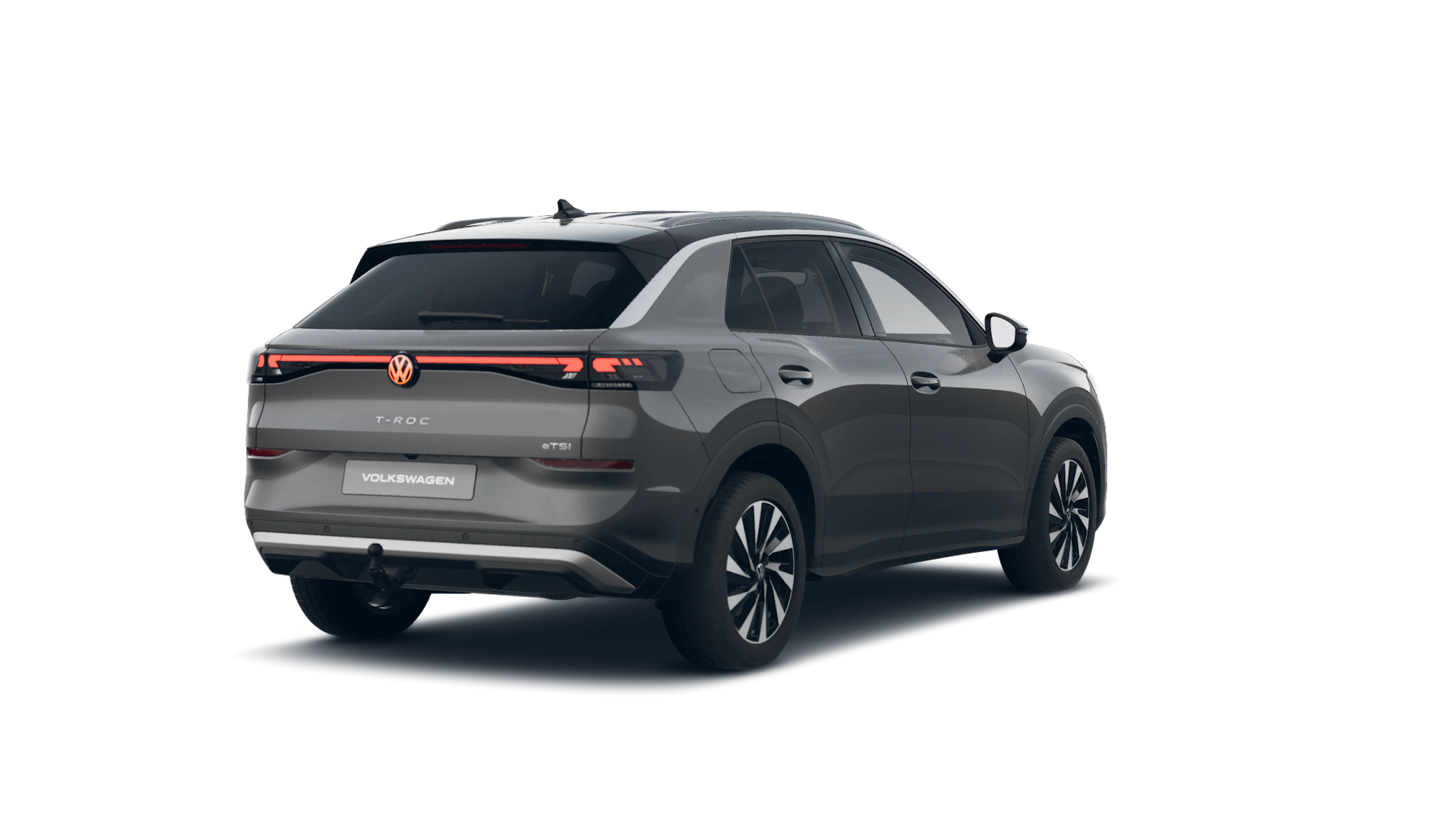 Wolf Grey -metalliväri Black -normaaliväri Volkswagen T-Roc 2026 kuva 7.
