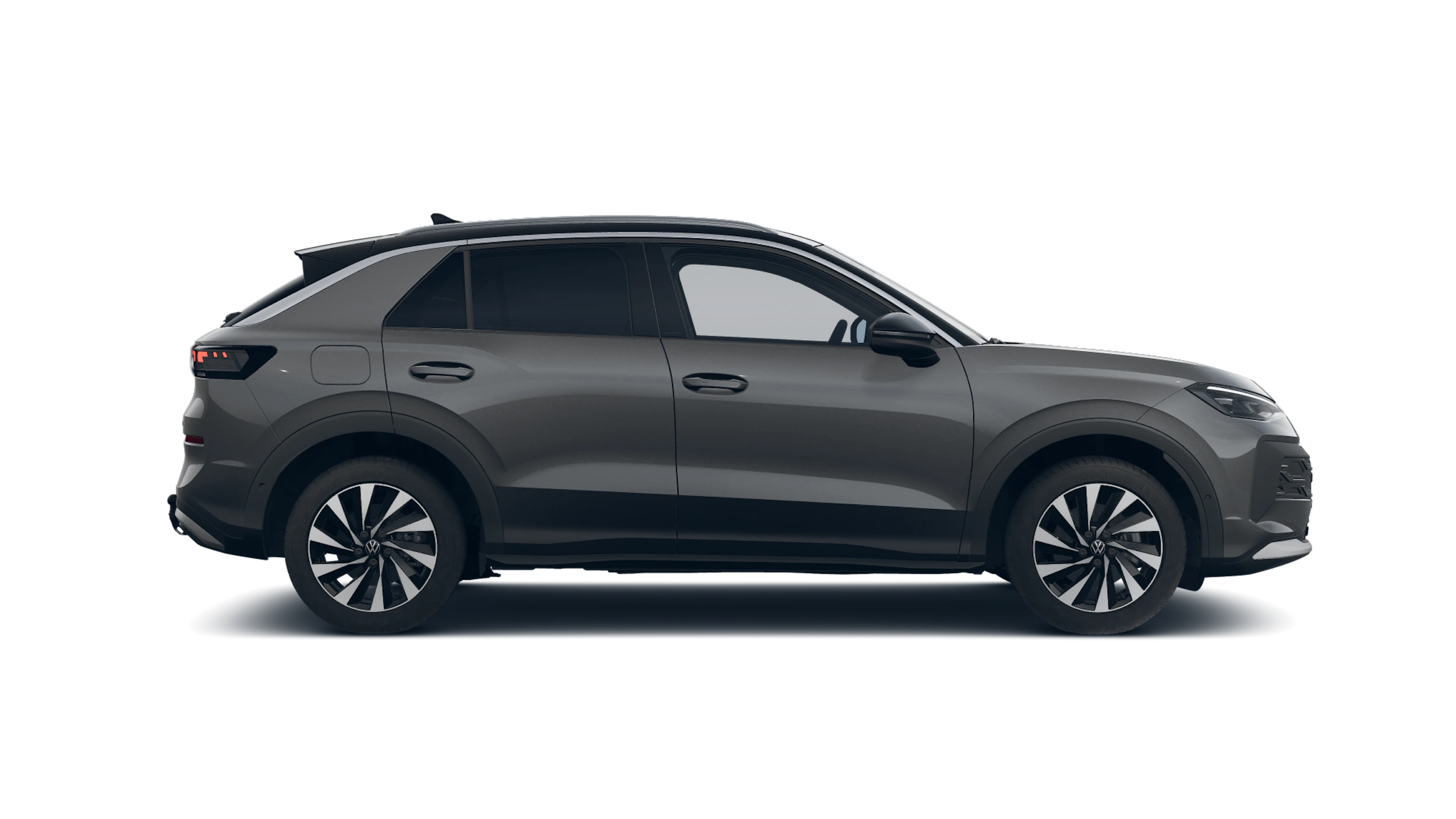 Wolf Grey -metalliväri Black -normaaliväri Volkswagen T-Roc 2026 kuva 8.