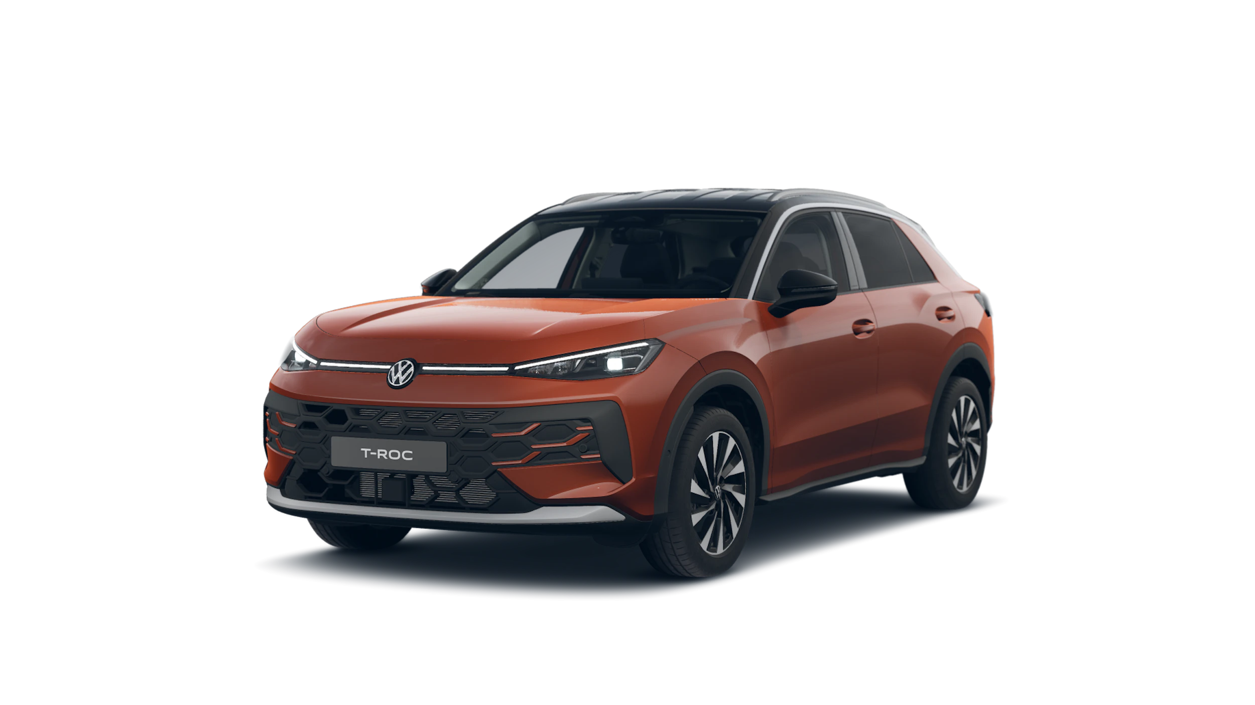 Flame Red -metalliväri Black -normaaliväri Volkswagen T-Roc 2026 kuva 3.