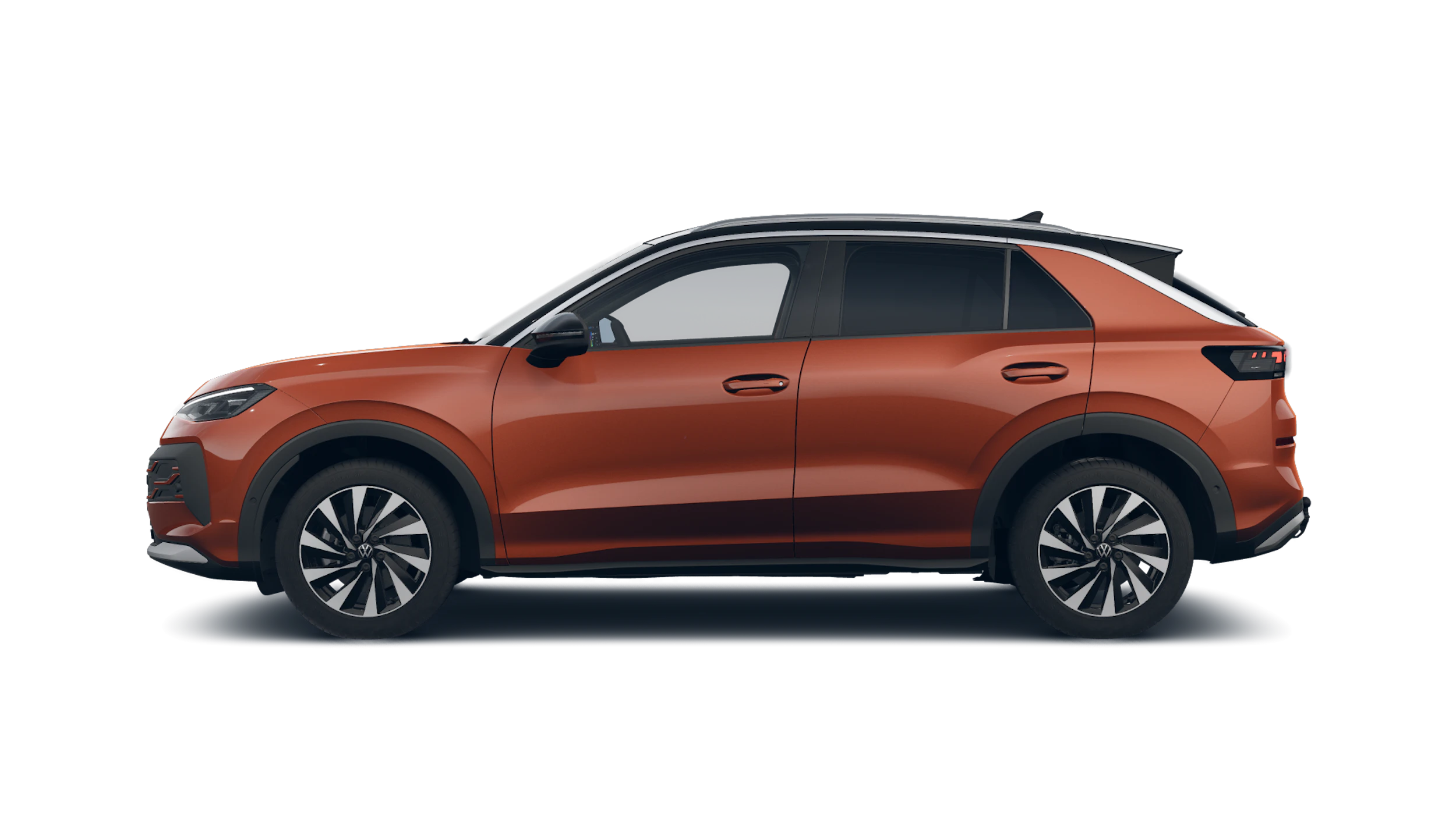 Flame Red -metalliväri Black -normaaliväri Volkswagen T-Roc 2026 kuva 4.