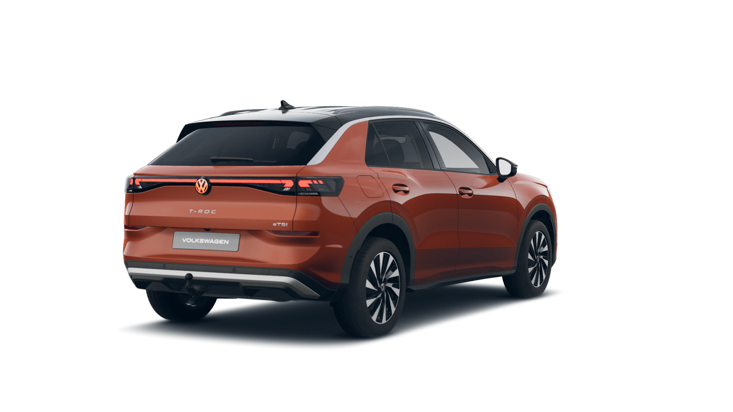 Flame Red -metalliväri Black -normaaliväri Volkswagen T-Roc 2026 kuva 7.