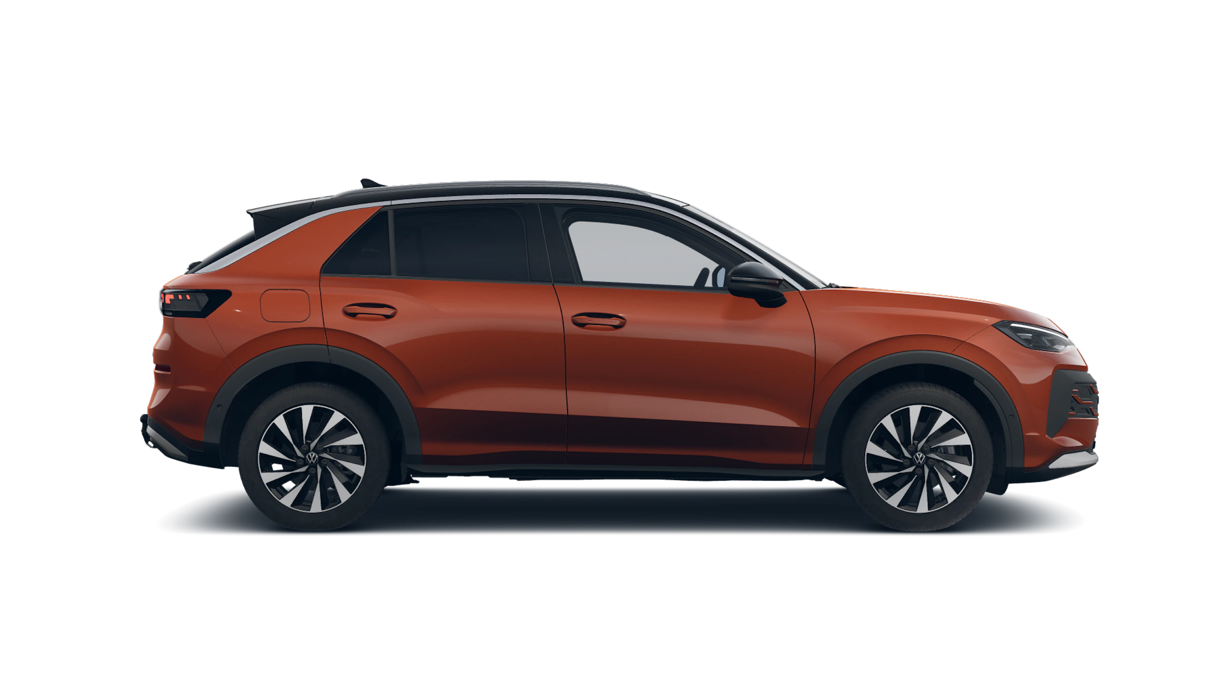 Flame Red -metalliväri Black -normaaliväri Volkswagen T-Roc 2026 kuva 8.