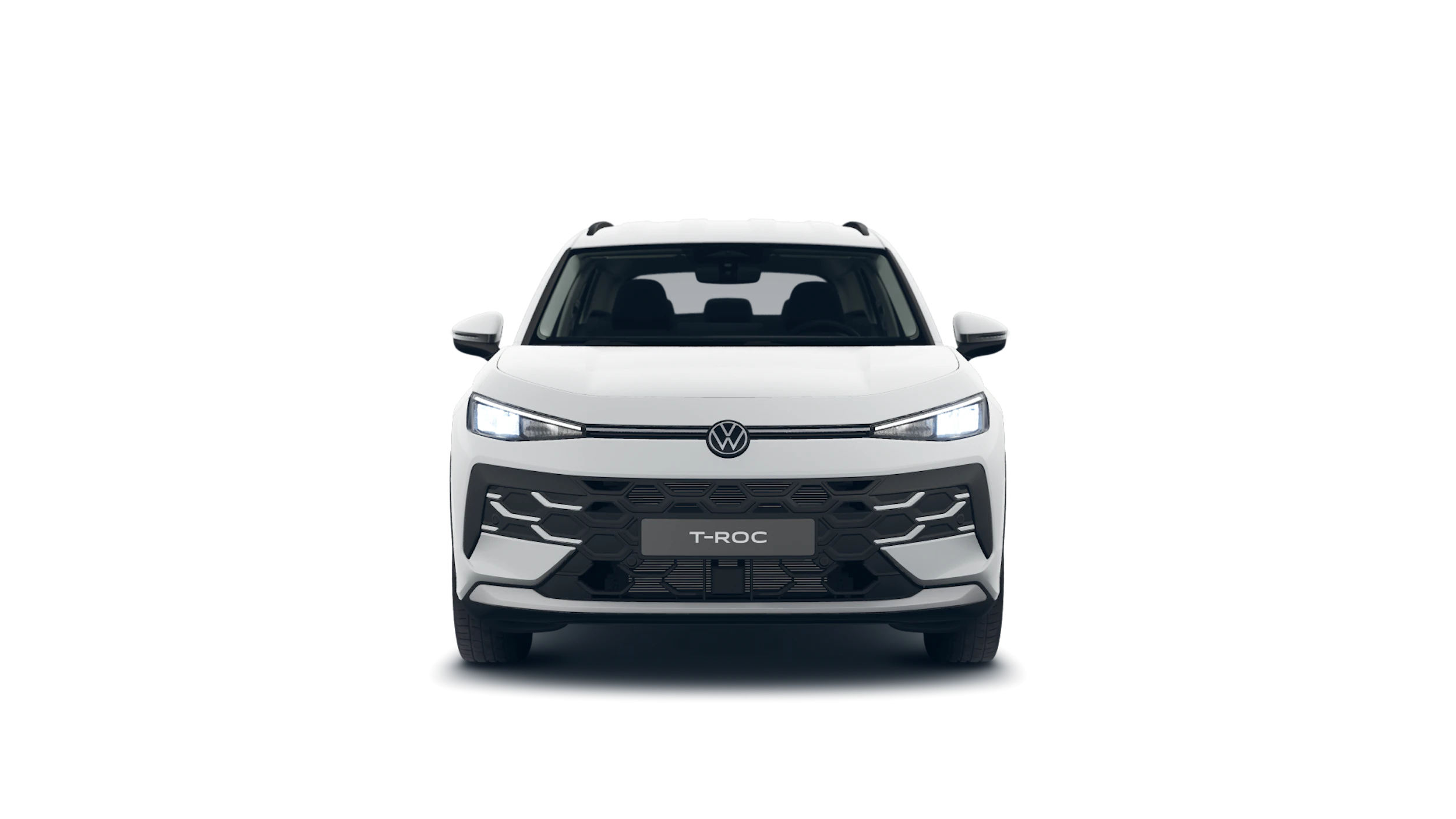 Pure White -normaaliväri Volkswagen T-Roc 2026 kuva 2.