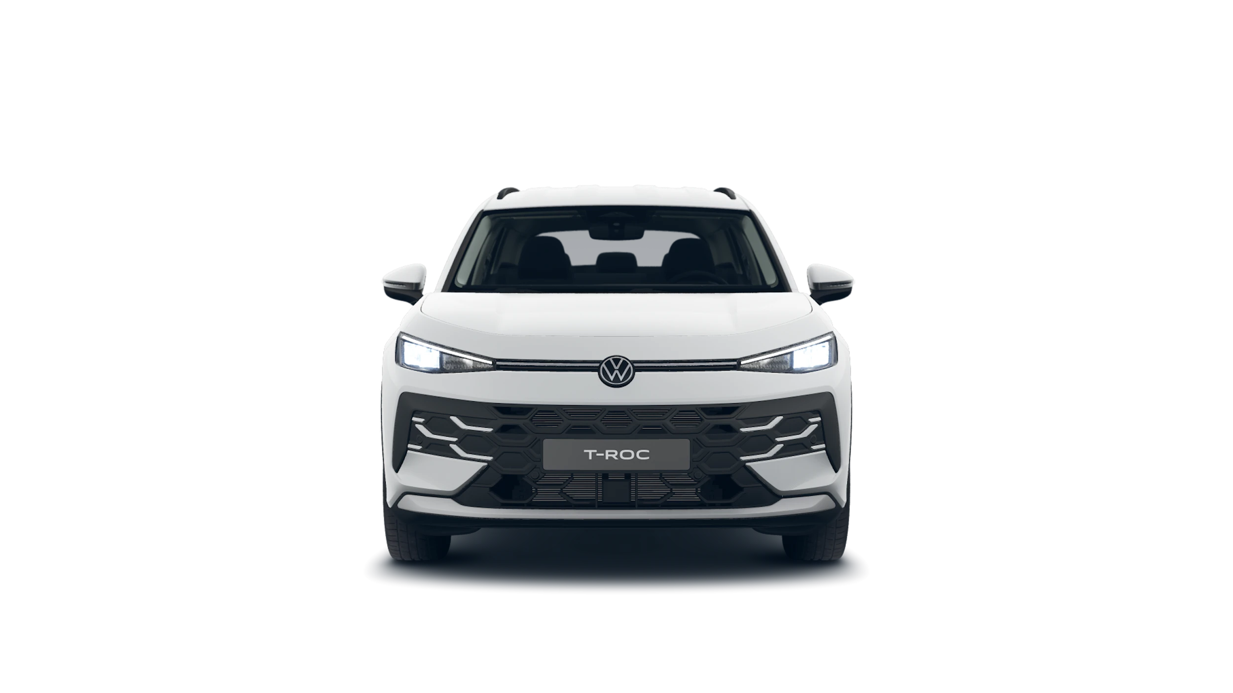 Pure White -normaaliväri Volkswagen T-Roc 2026 kuva 2.