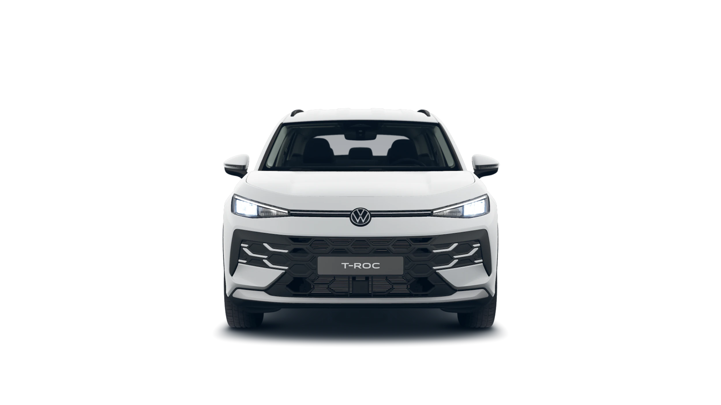 Pure White -normaaliväri Volkswagen T-Roc 2026 kuva 2.