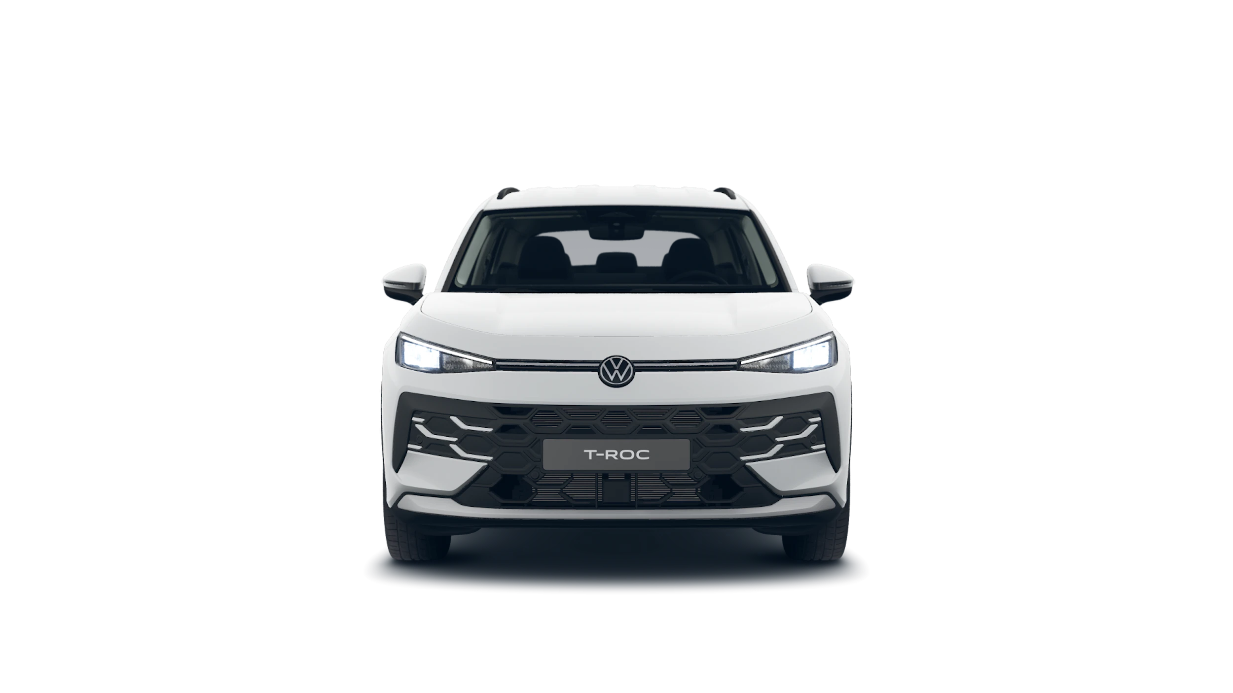 Pure White -normaaliväri Volkswagen T-Roc 2026 kuva 2.