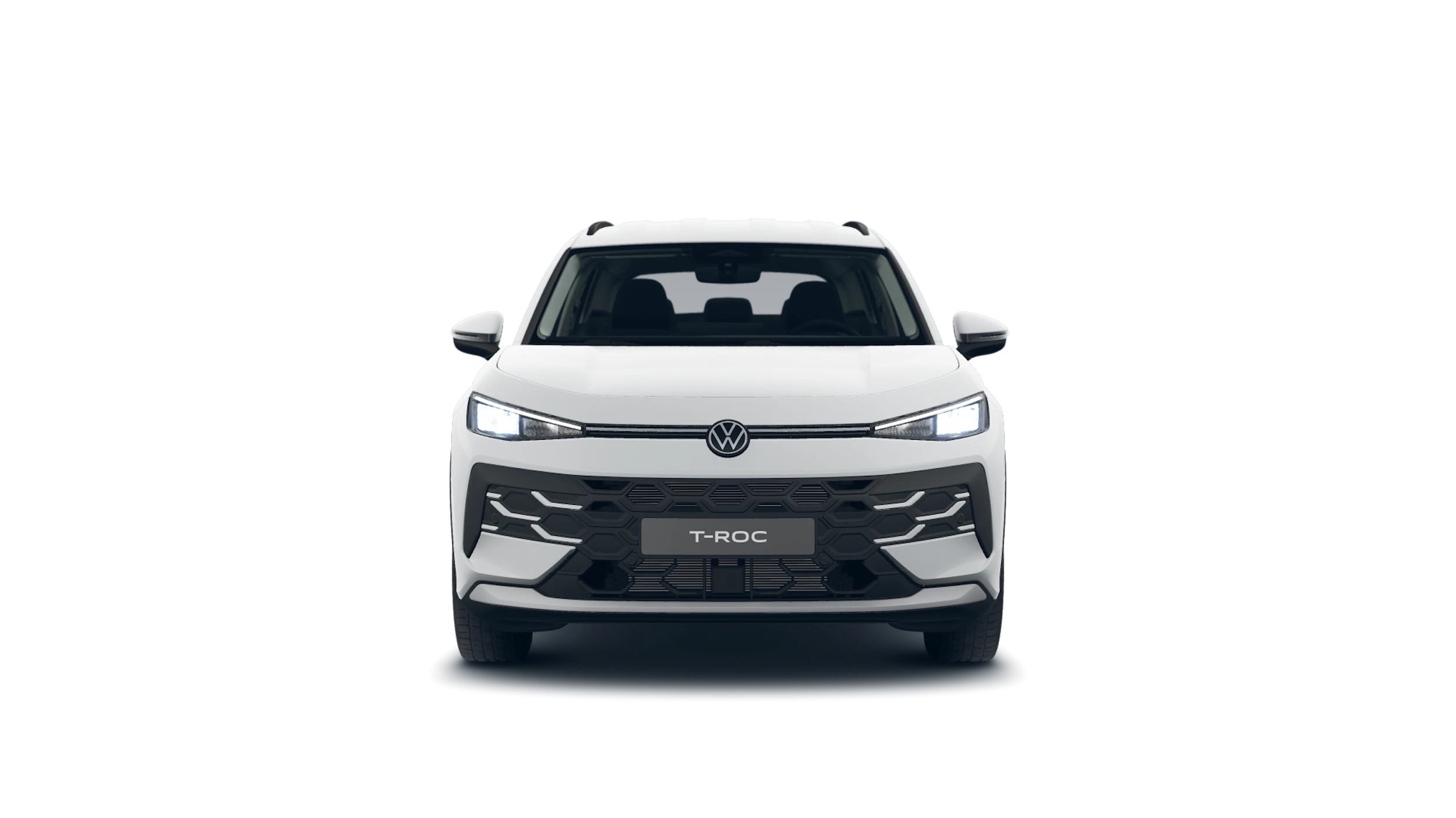 Pure White -normaaliväri Volkswagen T-Roc 2026 kuva 2.