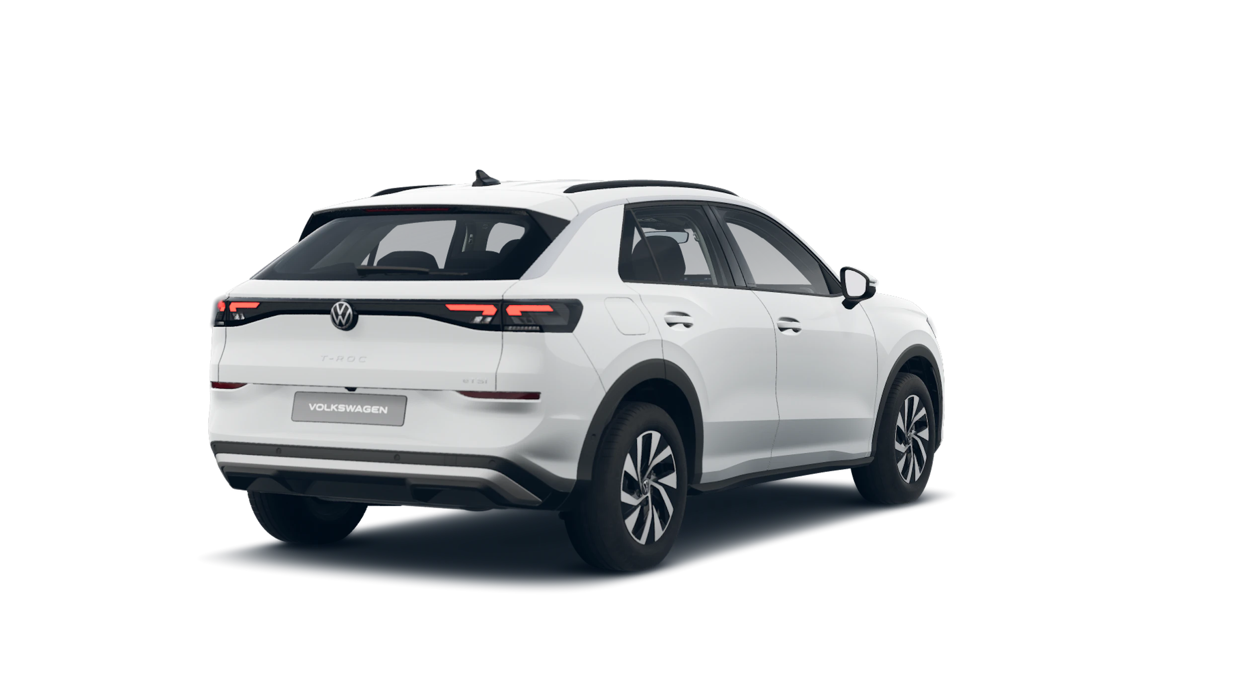Pure White -normaaliväri Volkswagen T-Roc 2026 kuva 7.