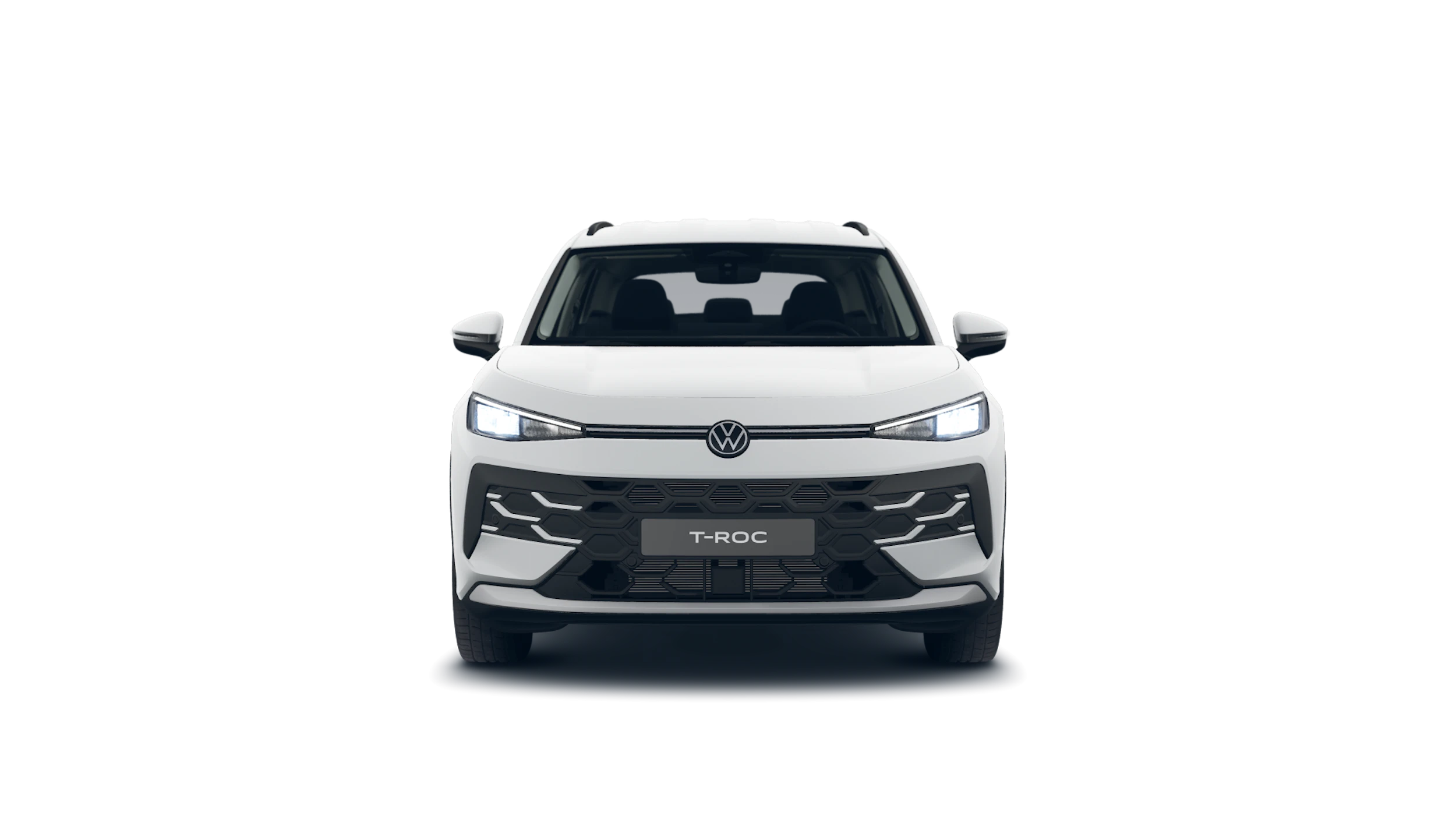 Pure White -normaaliväri Volkswagen T-Roc 2026 kuva 2.