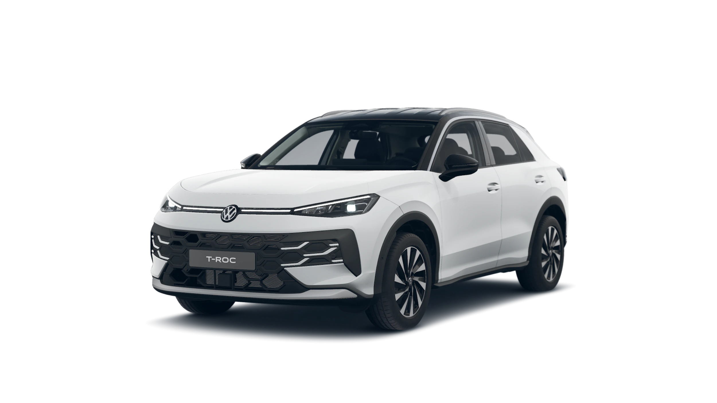 Pure White -normaaliväri Black -normaaliväri Volkswagen T-Roc 2026 kuva 3.