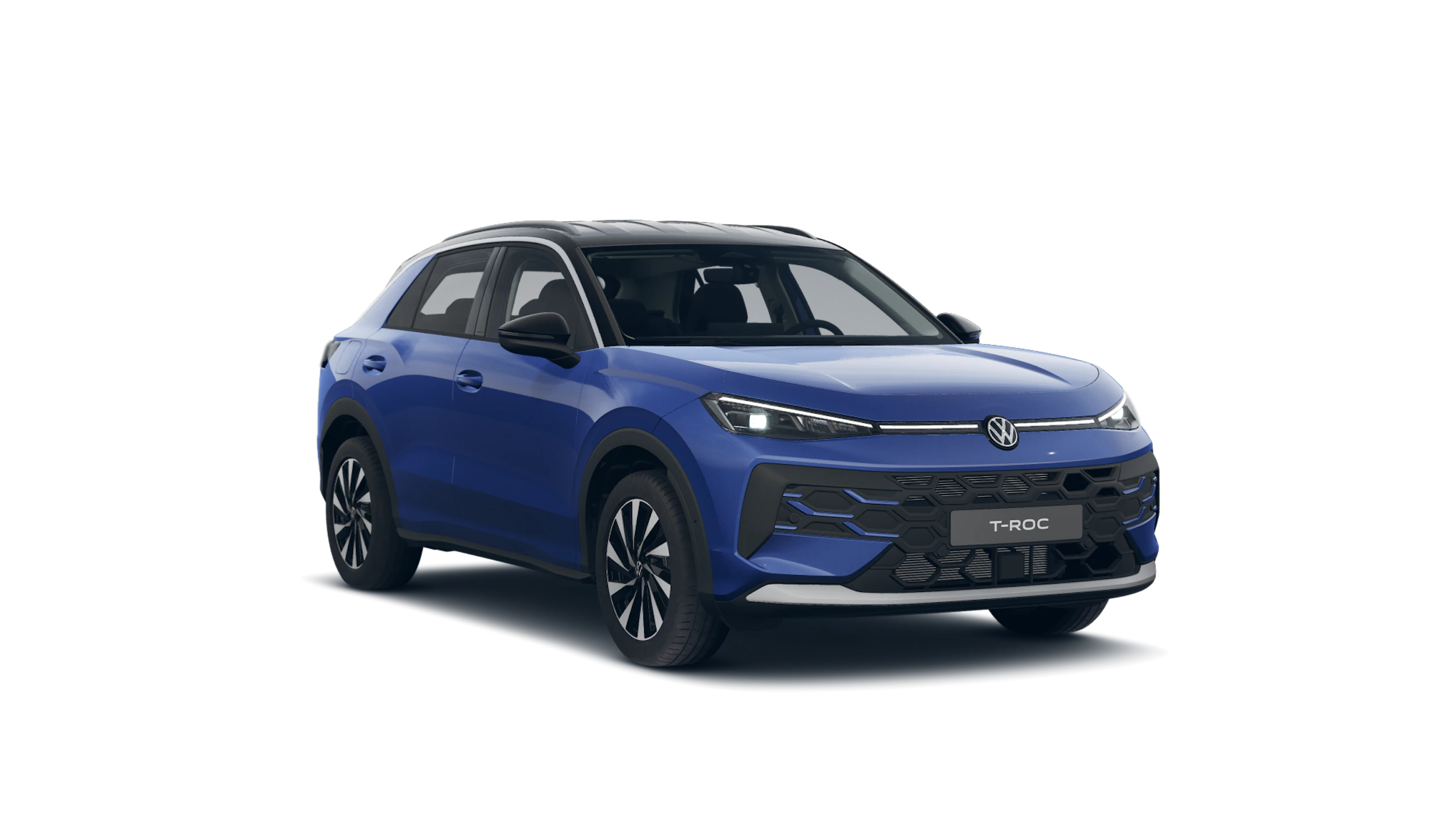 Celestial Blue -metalliväri Black -normaaliväri Volkswagen T-Roc 2026 kuva 1.