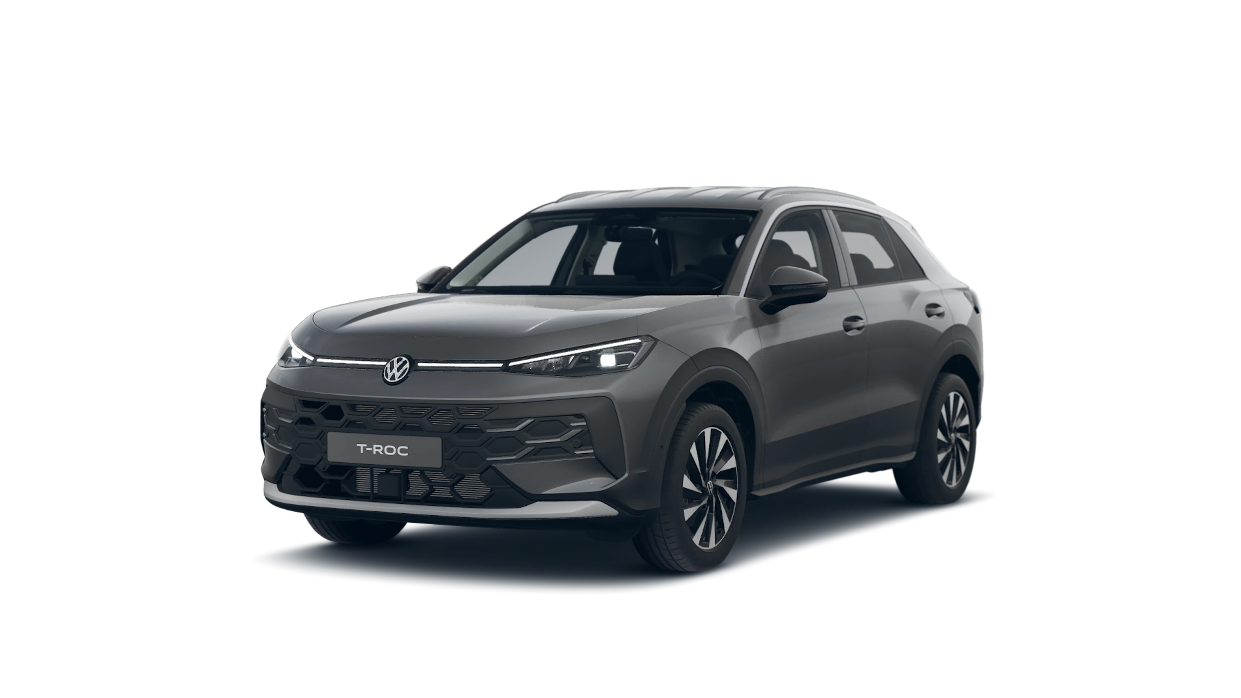 Wolf Grey -metalliväri Volkswagen T-Roc 2026 kuva 3.