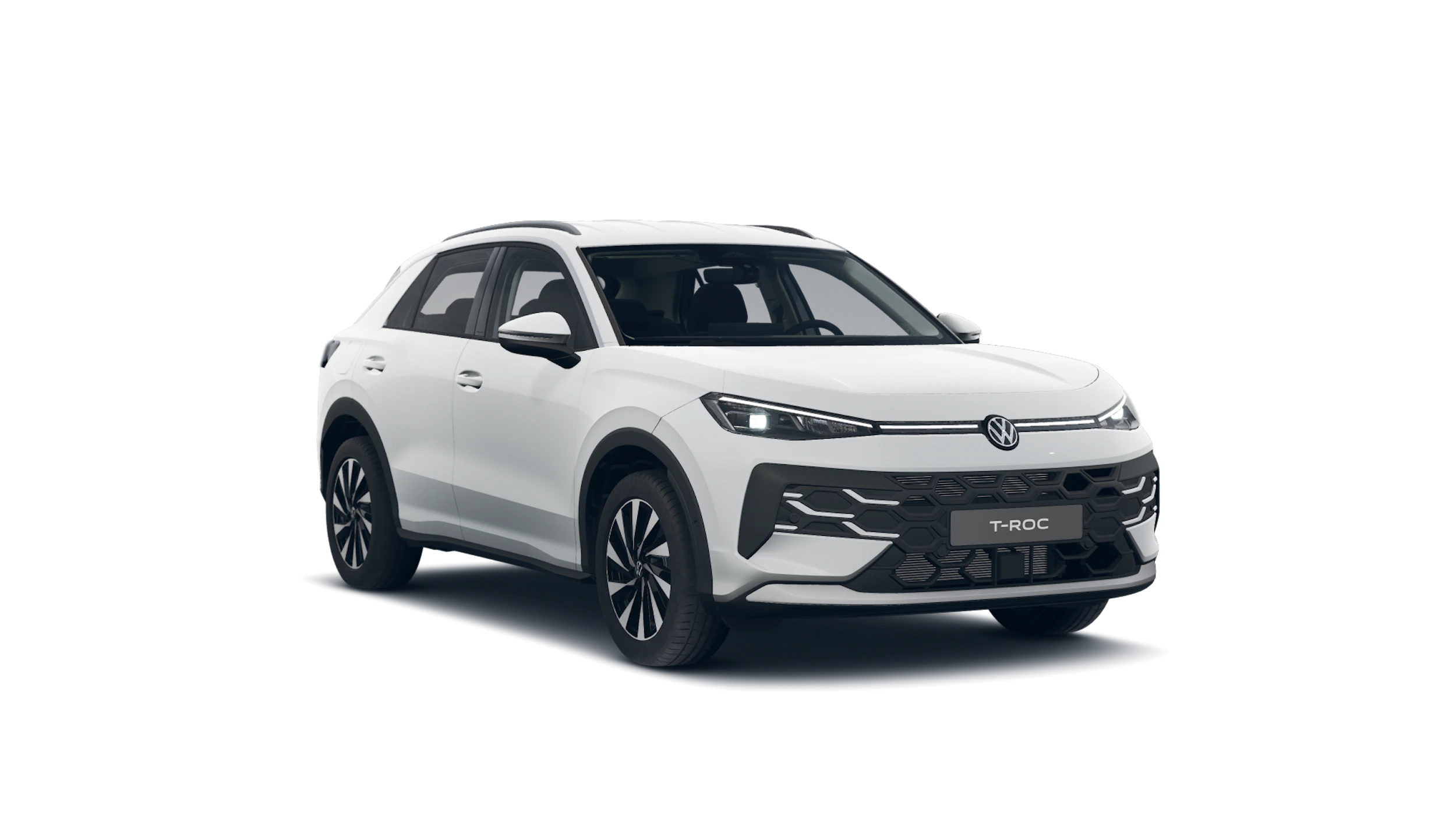 Pure White -normaaliväri Volkswagen T-Roc 2026 kuva 1.