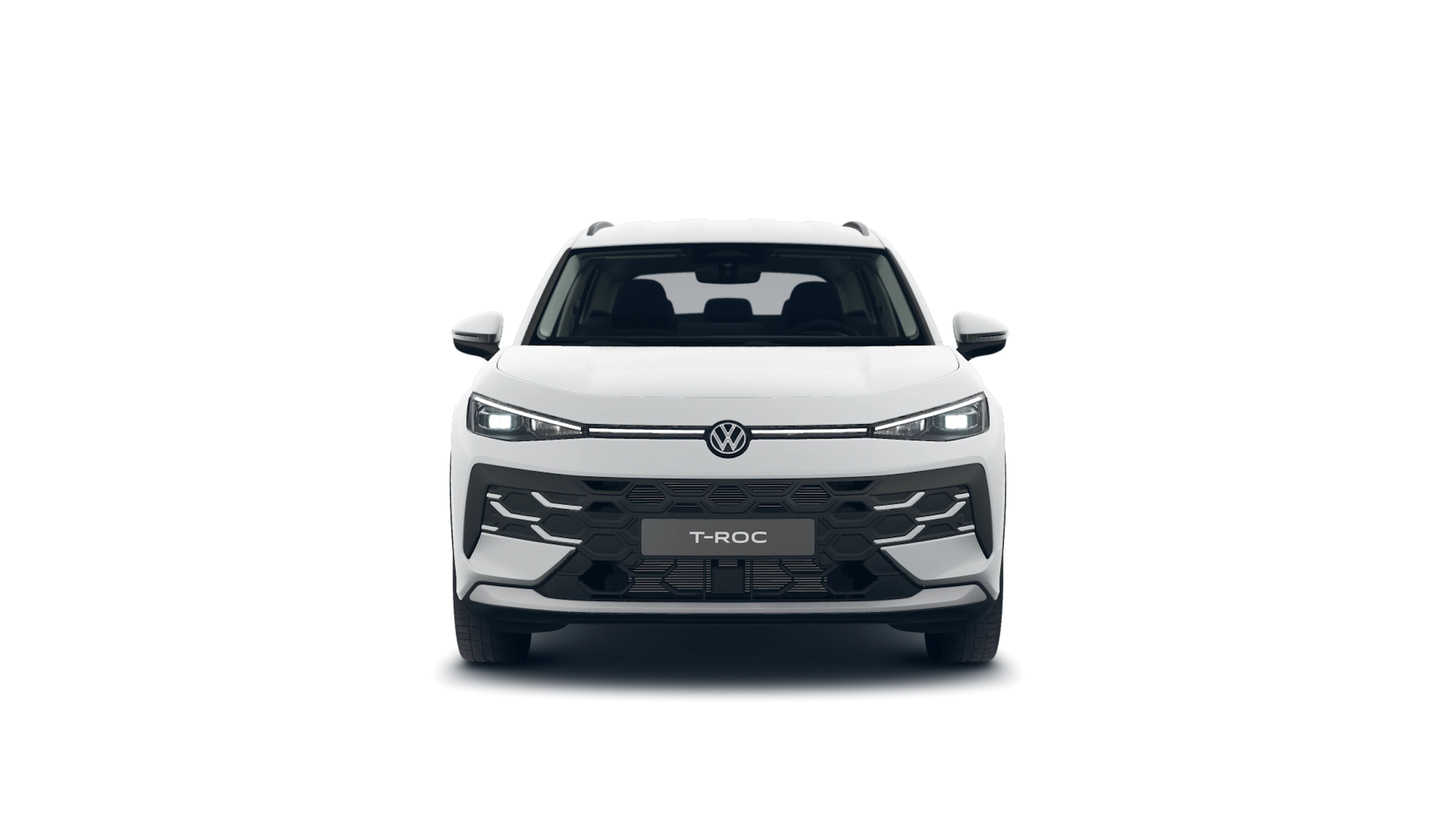 Pure White -normaaliväri Volkswagen T-Roc 2026 kuva 2.