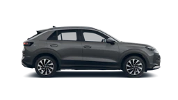 Wolf Grey -metalliväri Volkswagen T-Roc 2026 kuva 8.