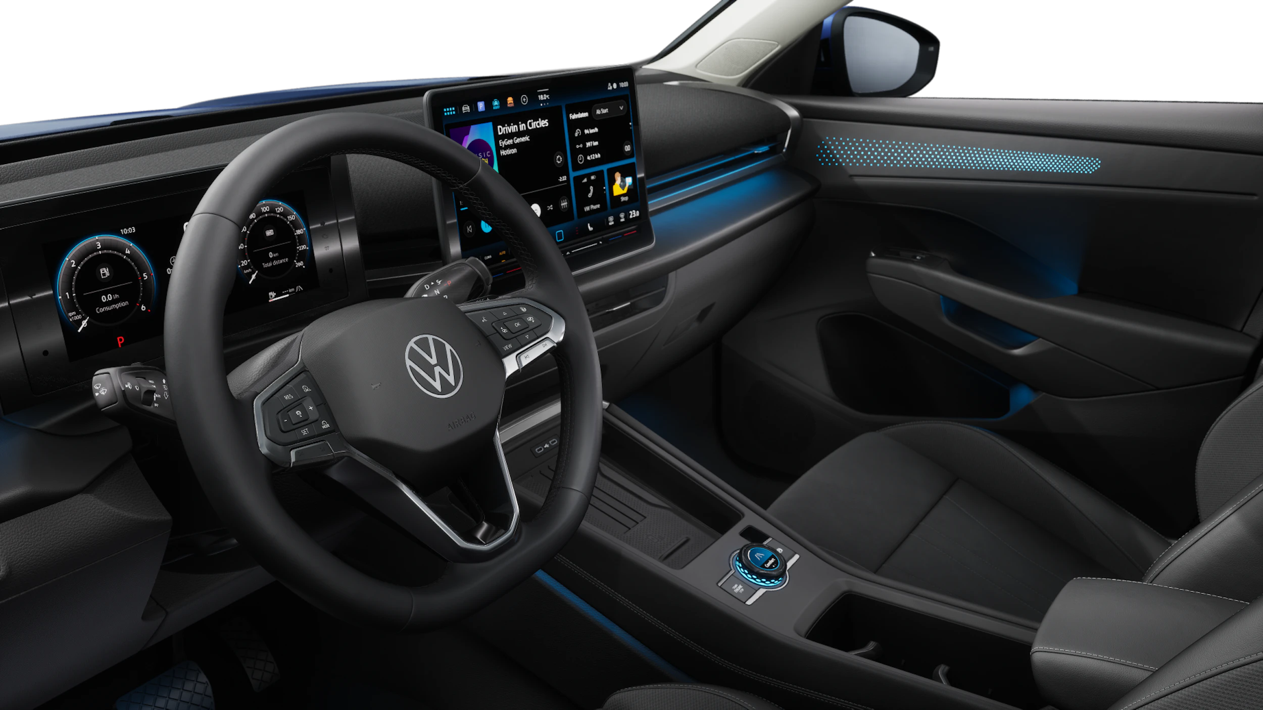 Celestial Blue -metalliväri Volkswagen T-Roc 2026 kuva 10.