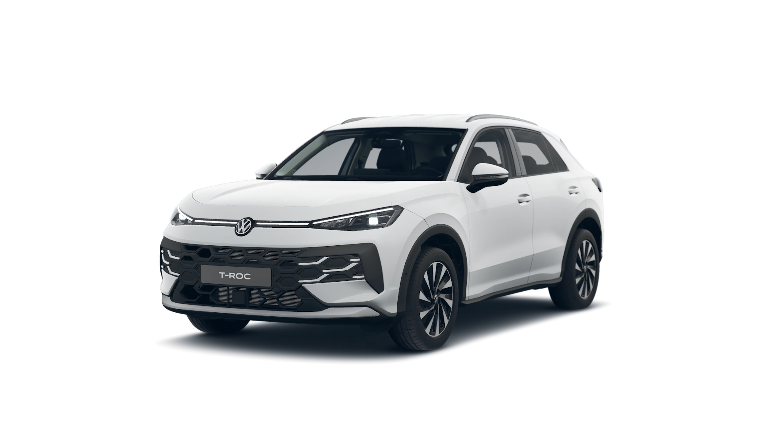 Pure White -normaaliväri Volkswagen T-Roc 2026 kuva 3.