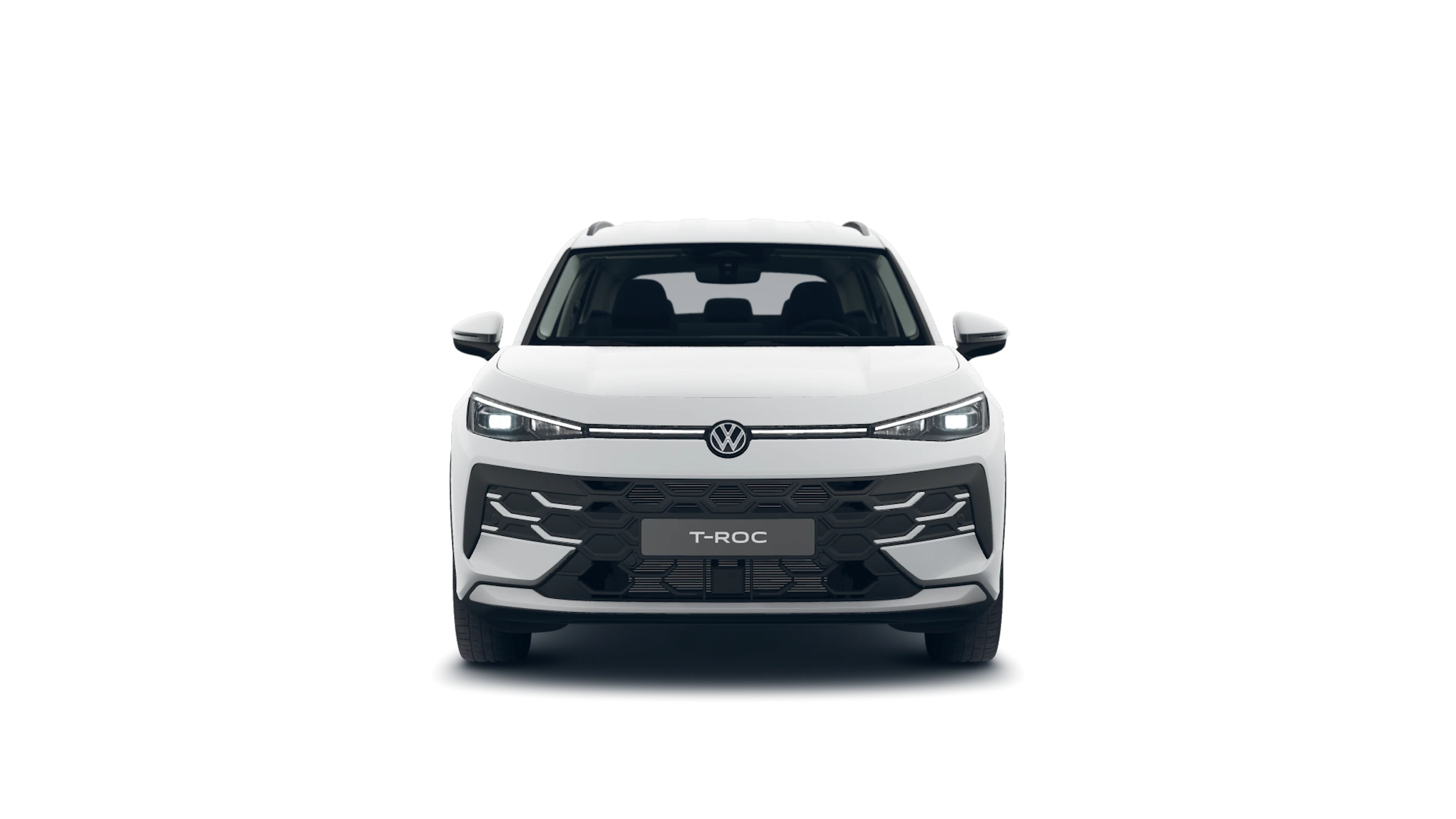 Pure White -normaaliväri Volkswagen T-Roc 2026 kuva 2.