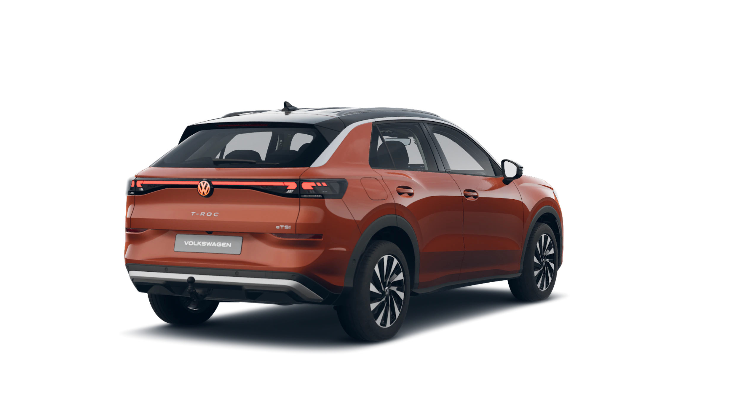 Flame Red -metalliväri Black -normaaliväri Volkswagen T-Roc 2026 kuva 7.