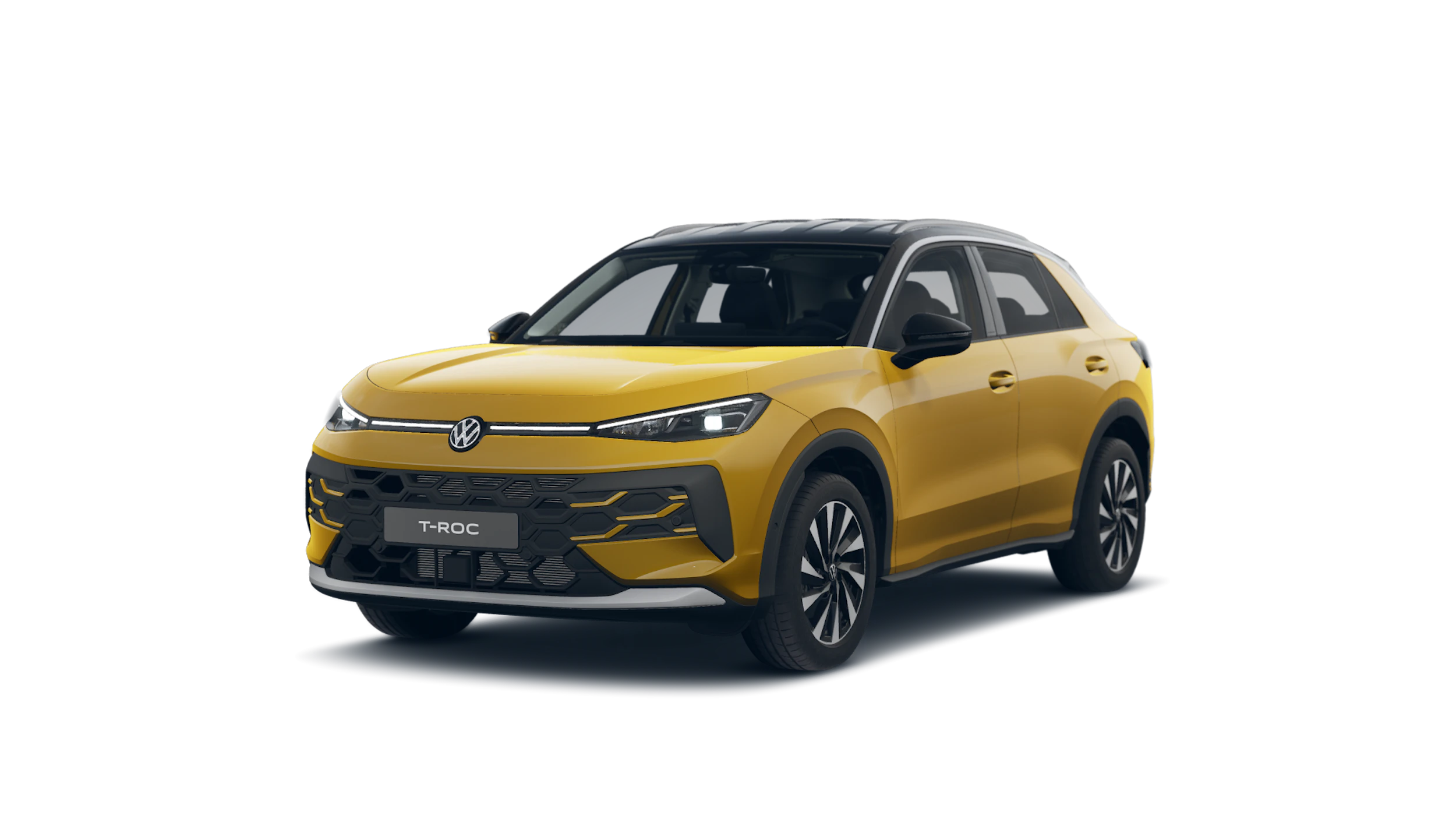 Canary Yellow -normaaliväri Black -normaaliväri Volkswagen T-Roc 2026 kuva 3.