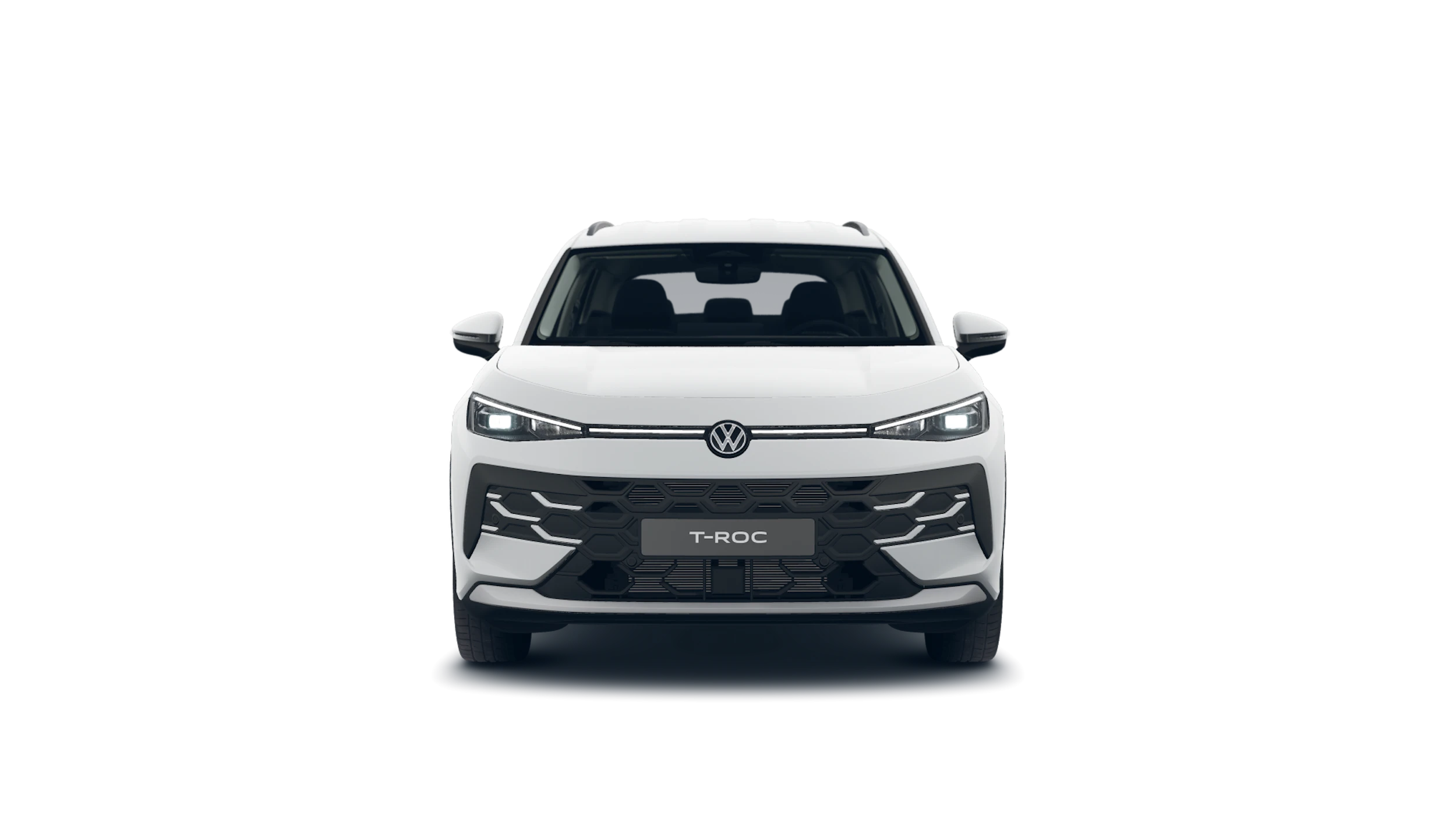 Pure White -normaaliväri Volkswagen T-Roc 2026 kuva 2.