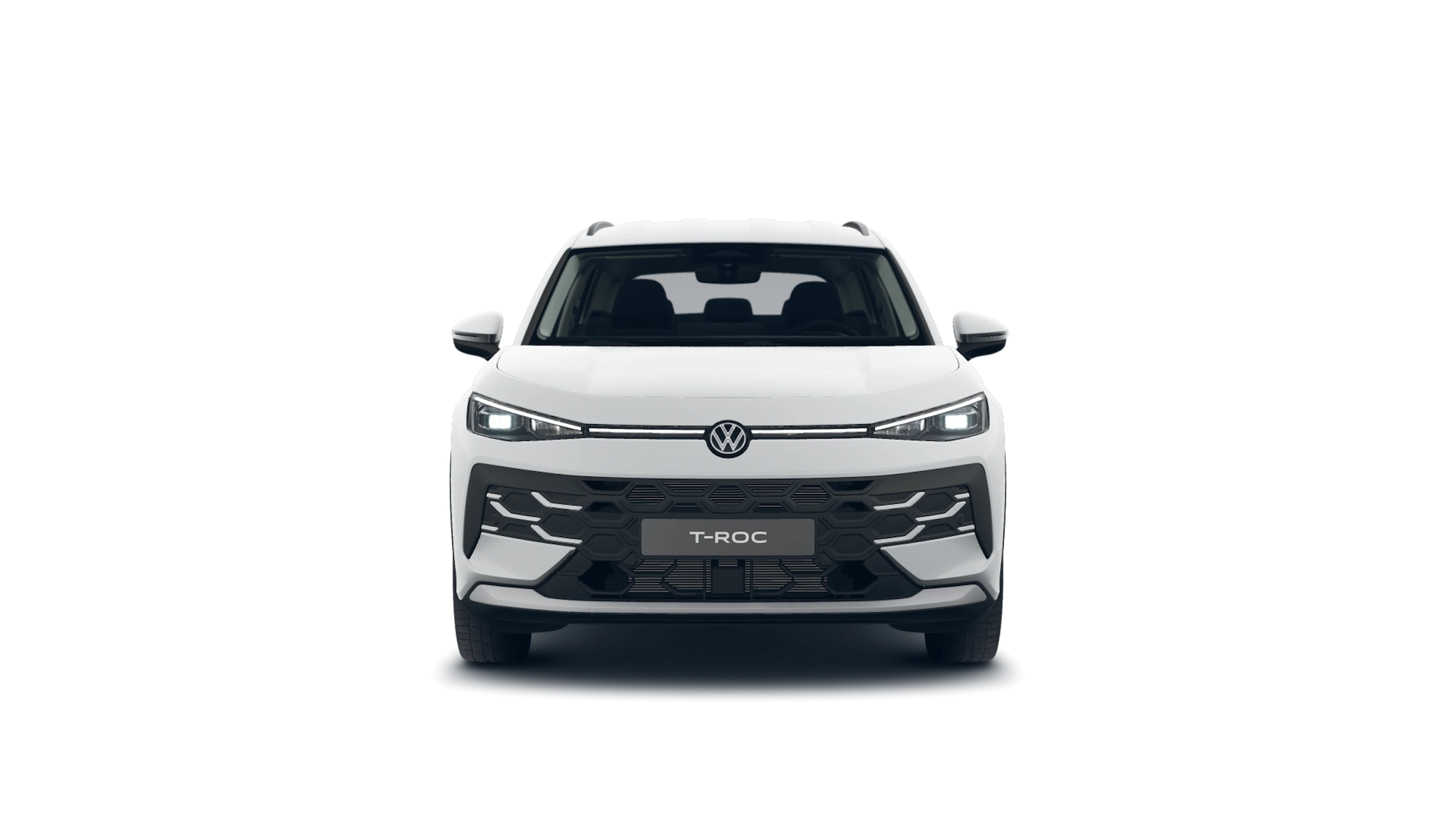 Pure White -normaaliväri Volkswagen T-Roc 2026 kuva 2.