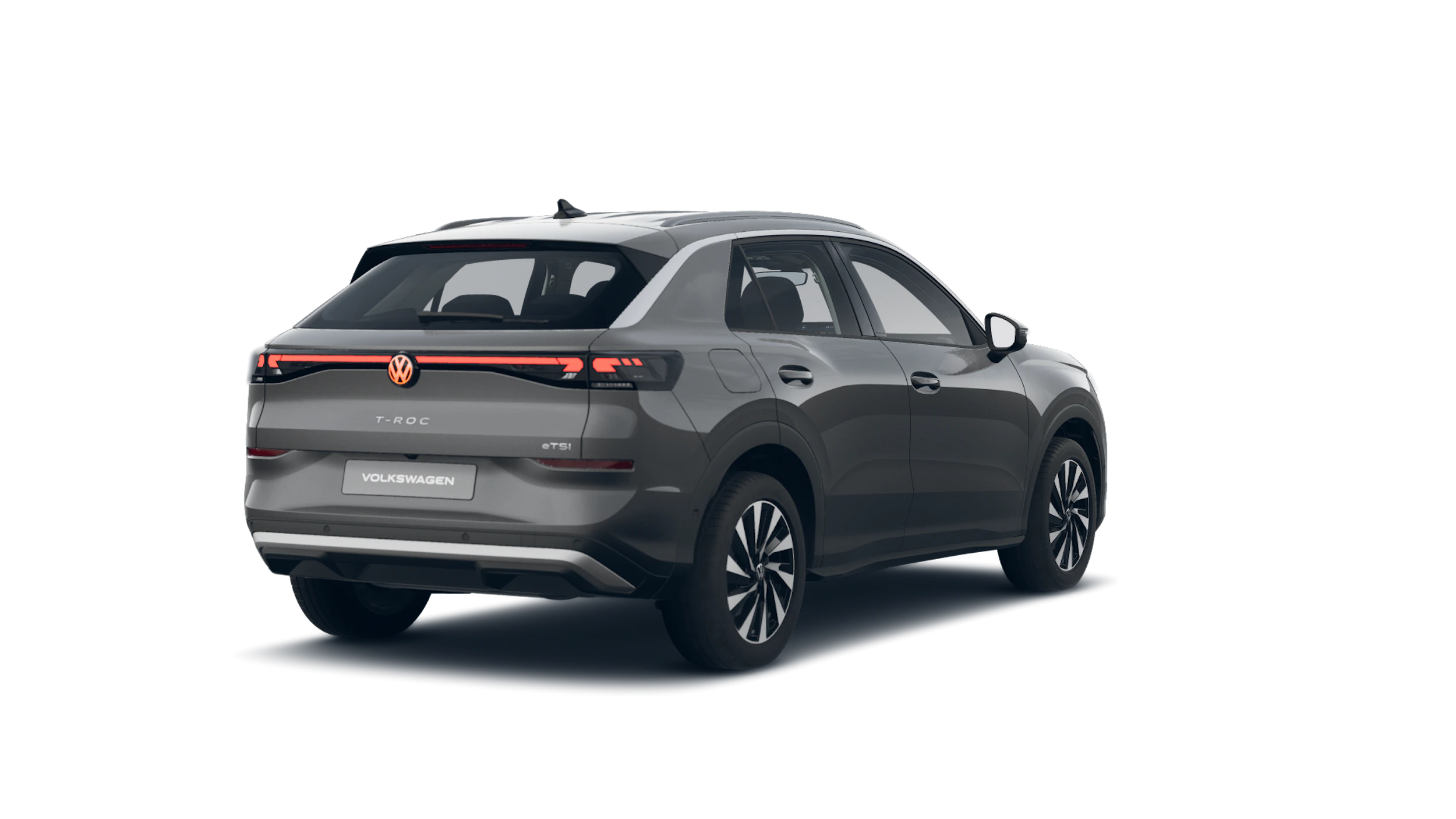 Wolf Grey -metalliväri Volkswagen T-Roc 2026 kuva 7.