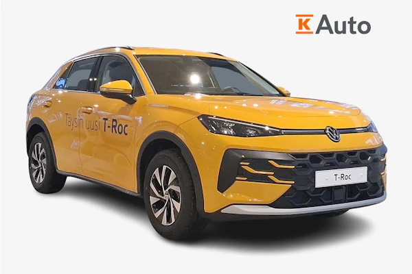 Volkswagen T-Roc Comfort 1,5 eTSI 85 kW (MHEV) DSG-automaatti | Korkotarjous 0,99 % + kulut!