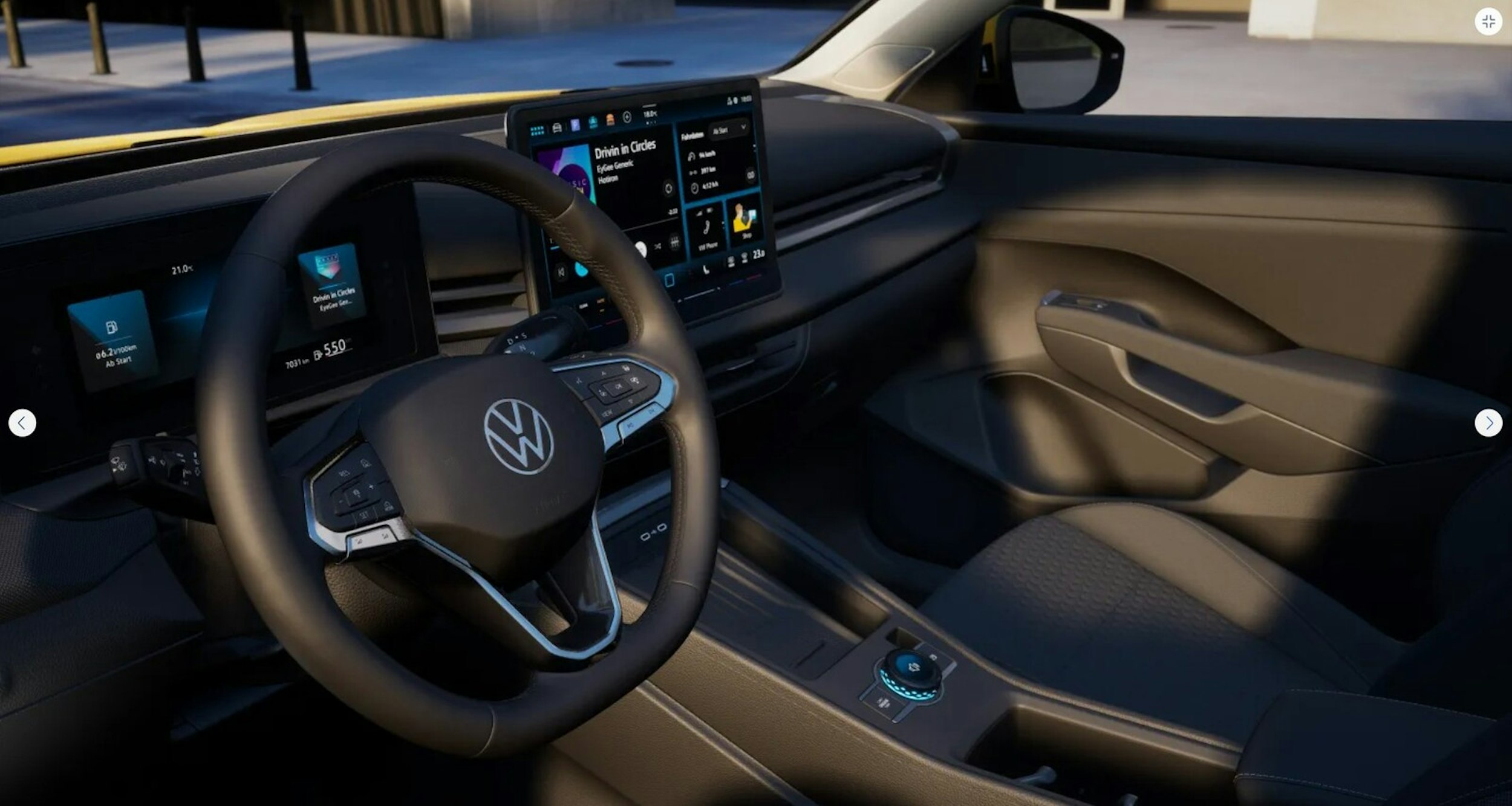 keltainen Volkswagen T-Roc 2026 kuva 3.