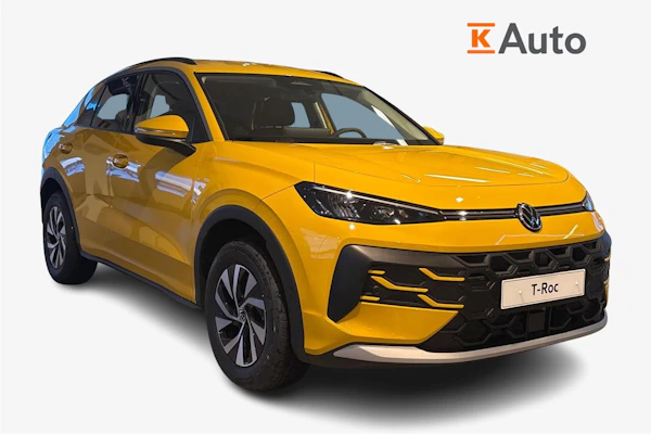 Volkswagen T-Roc Comfort 1,5 eTSI 85 kW (MHEV) DSG-automaatti | Takuu 5 vuotta / 100 000 km | 2-renkaat |