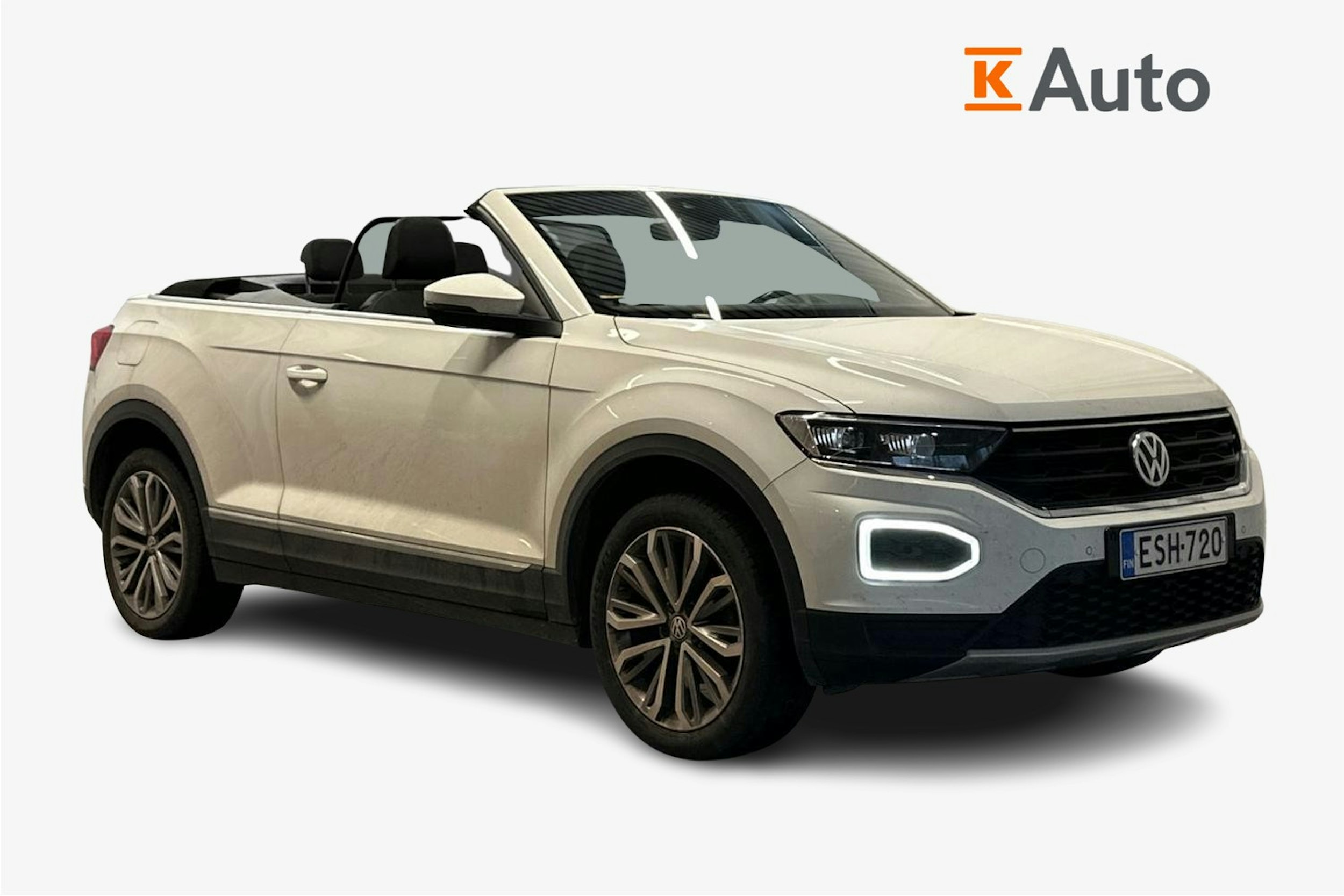 valkoinen Volkswagen T-Roc Cabriolet 2020 kuva 1.
