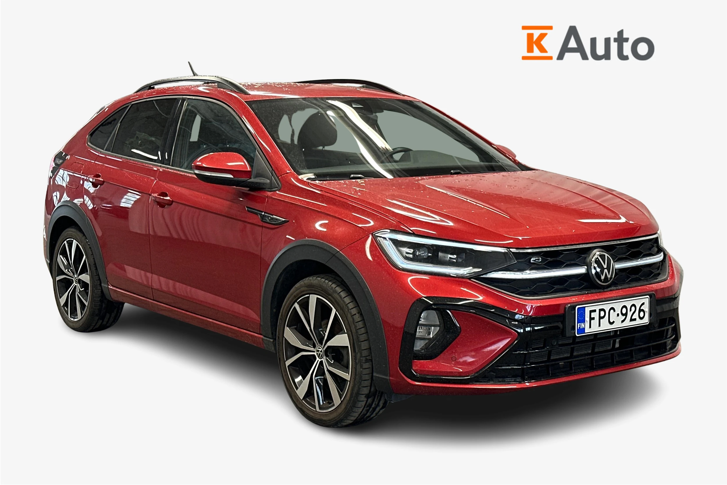 punainen Volkswagen Taigo 2022 kuva 1.