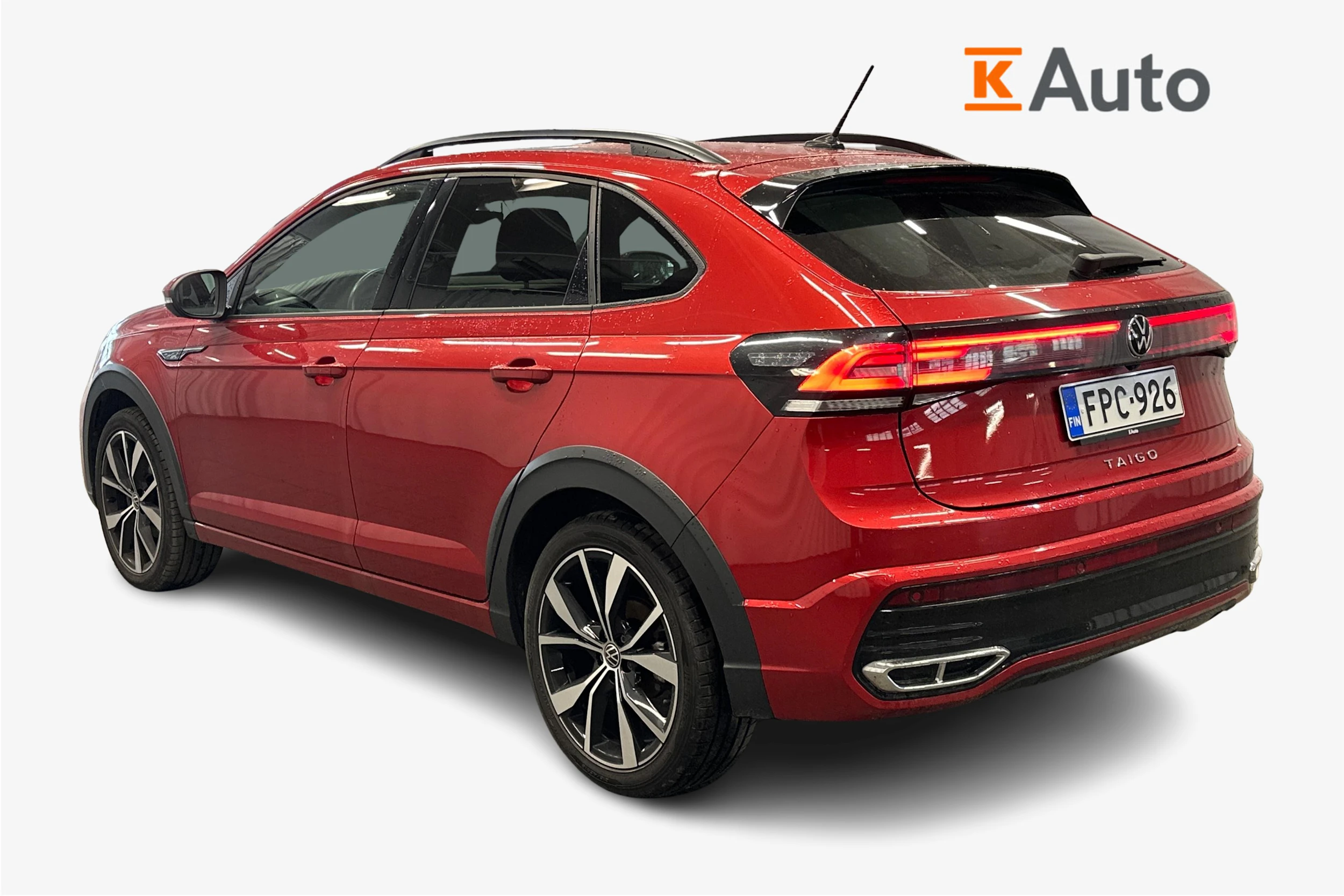 punainen Volkswagen Taigo 2022 kuva 2.