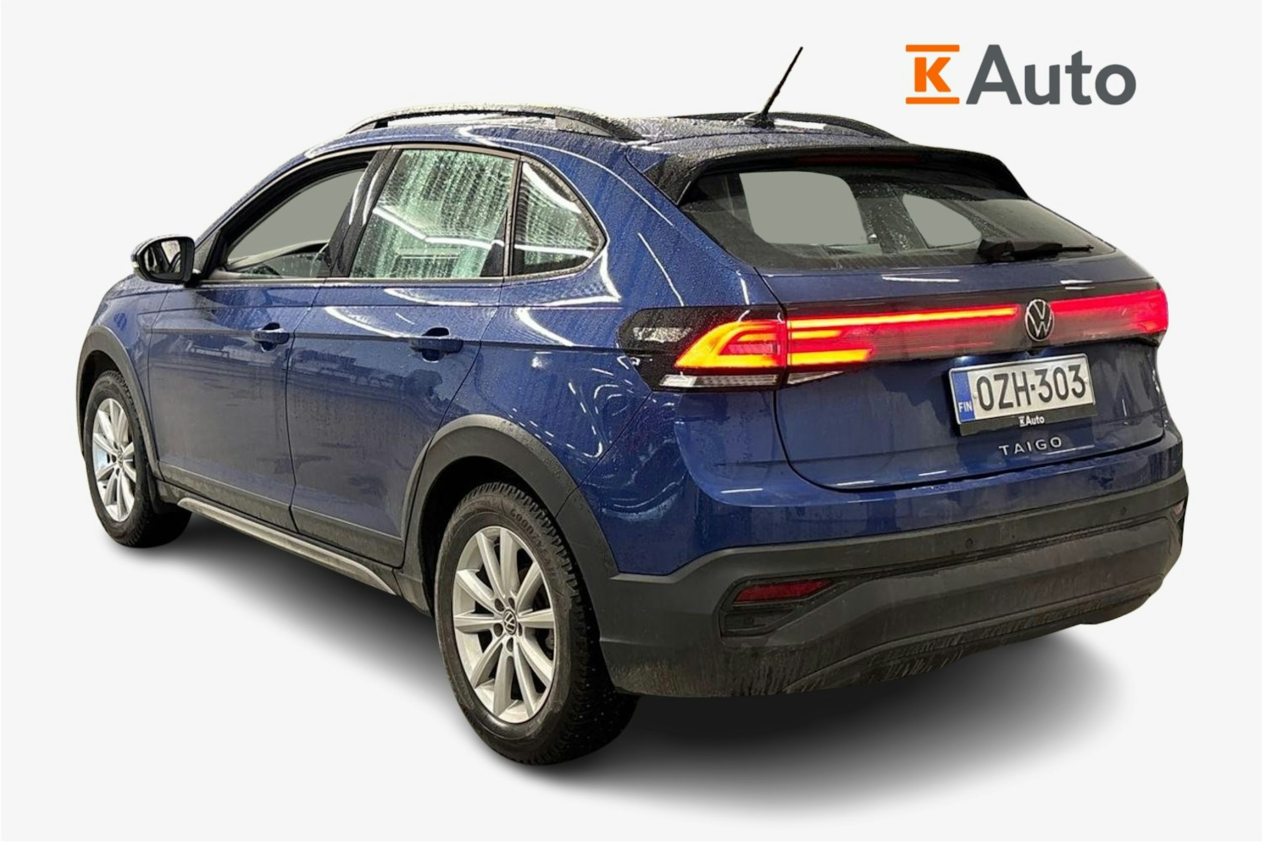 sininen Volkswagen Taigo 2022 kuva 2.